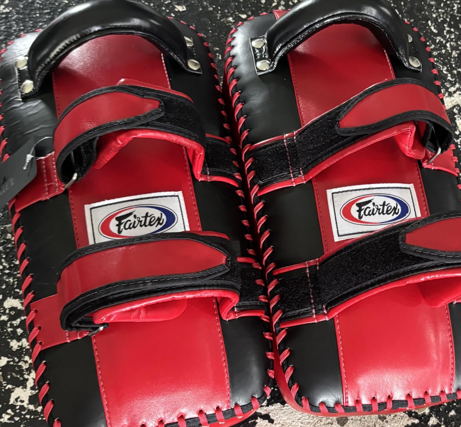 Fairtex Curved MMA Muay Thai Pads for Punching, Blocking, Kicking,Punch, Hitting |Light Weight & Shock Absorbent Boxing Mitts | Extra Padding for Sparring for Kickboxing & self Defense customer photo 1