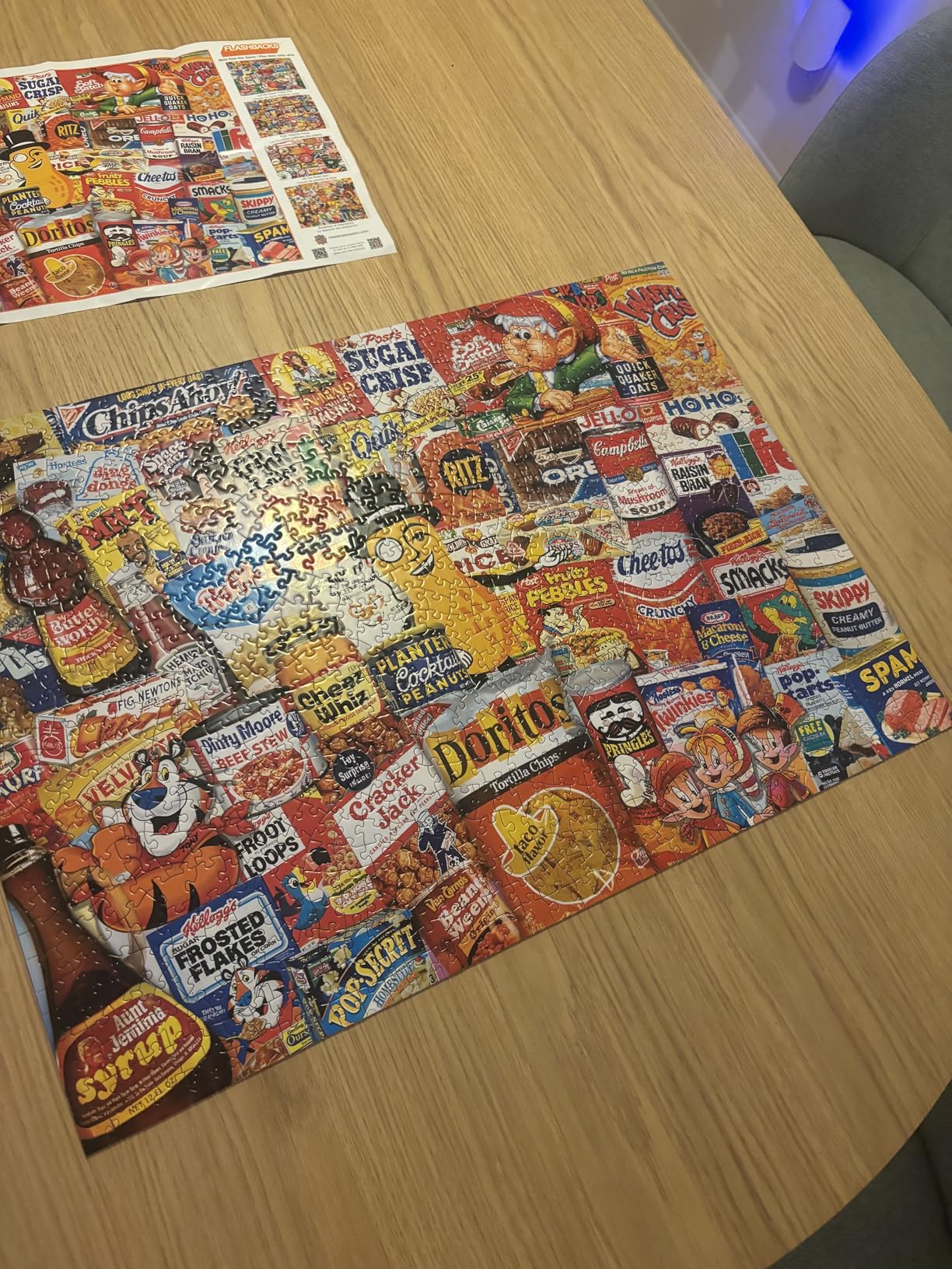 Mom's Pantry 1000 Piece Jigsaw Puzzle, Fun for Adults & Family, Non-Glare Finish, 19.25