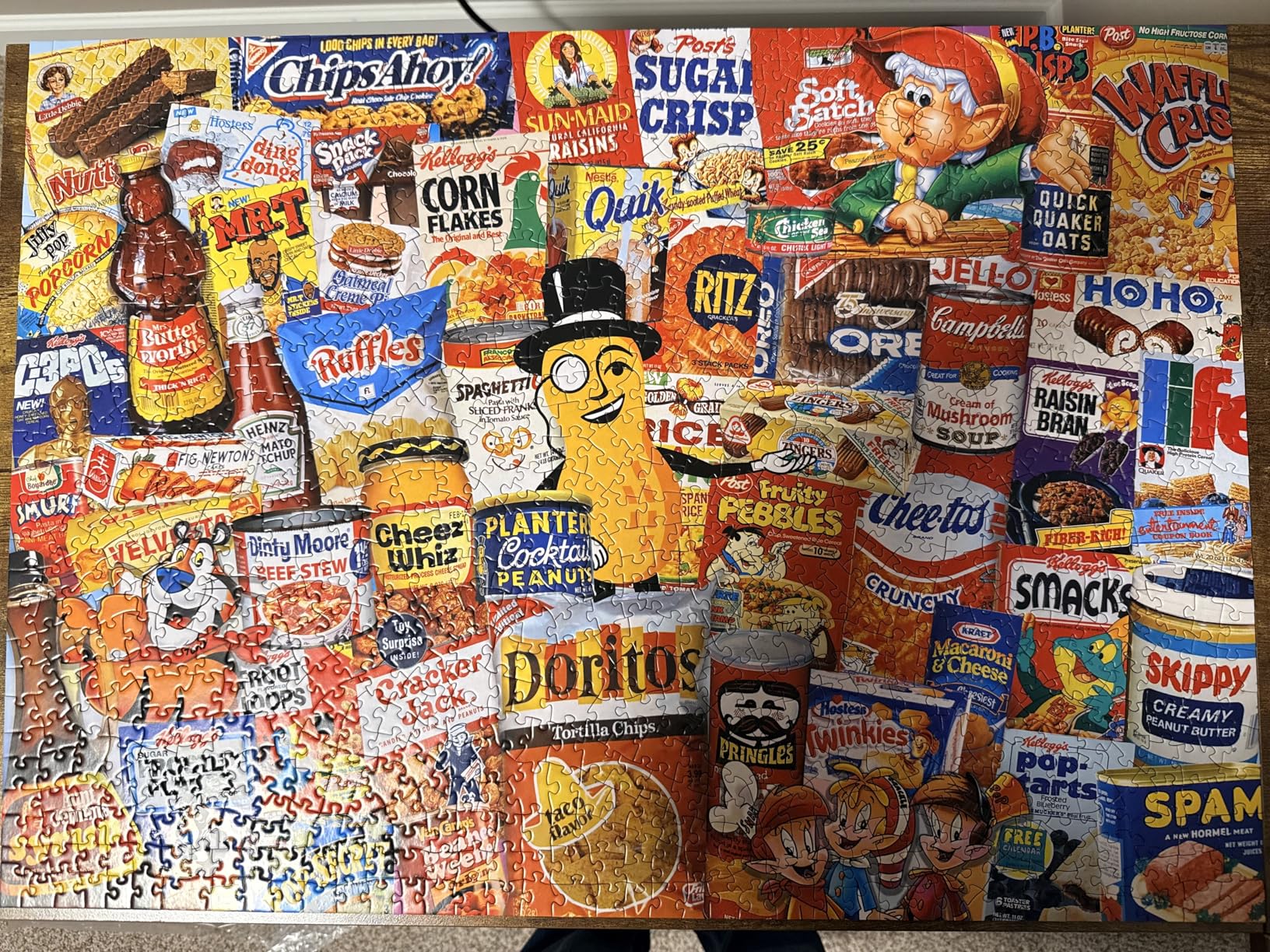Mom's Pantry 1000 Piece Jigsaw Puzzle, Fun for Adults & Family, Non-Glare Finish, 19.25
