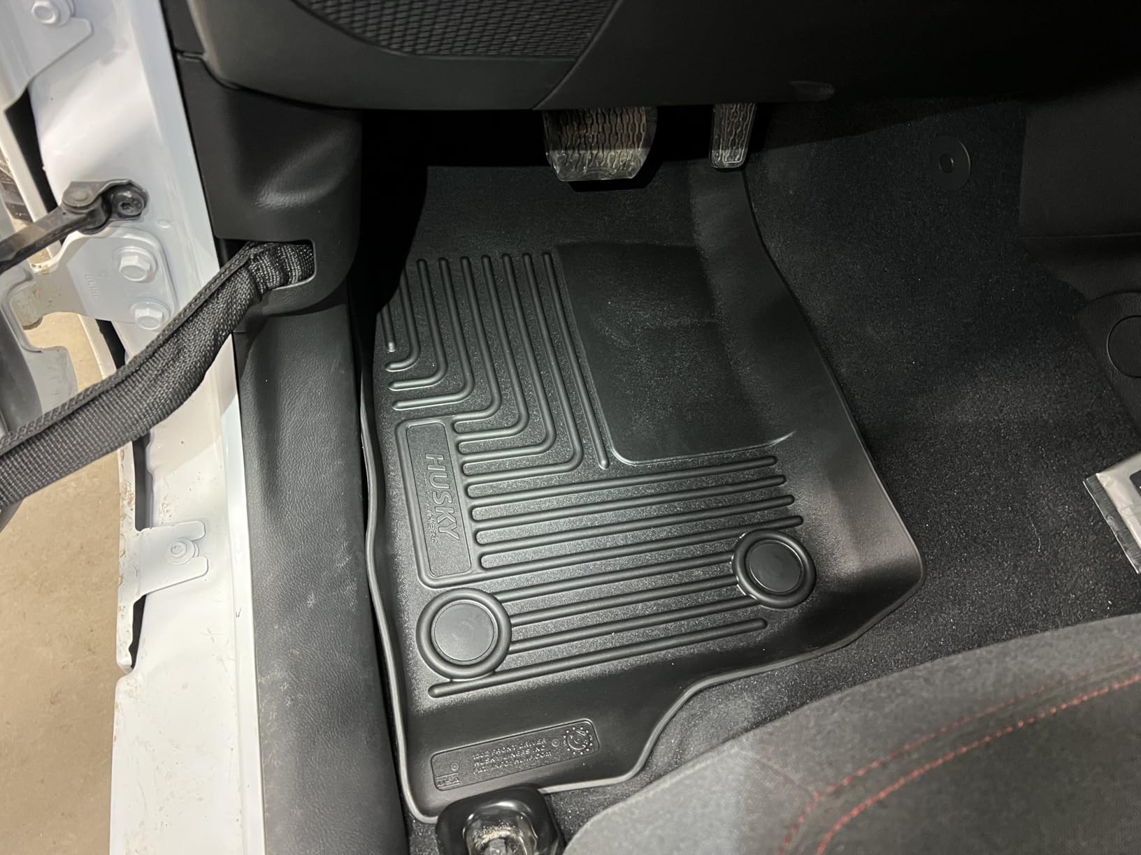 Husky Liners Weatherbeater Floor Mats | Fits 2018-2026 Jeep Wrangler JK/JL & 2020-2026 Jeep Gladiator | Front Row, 2-pc Black - 13021 customer photo 2