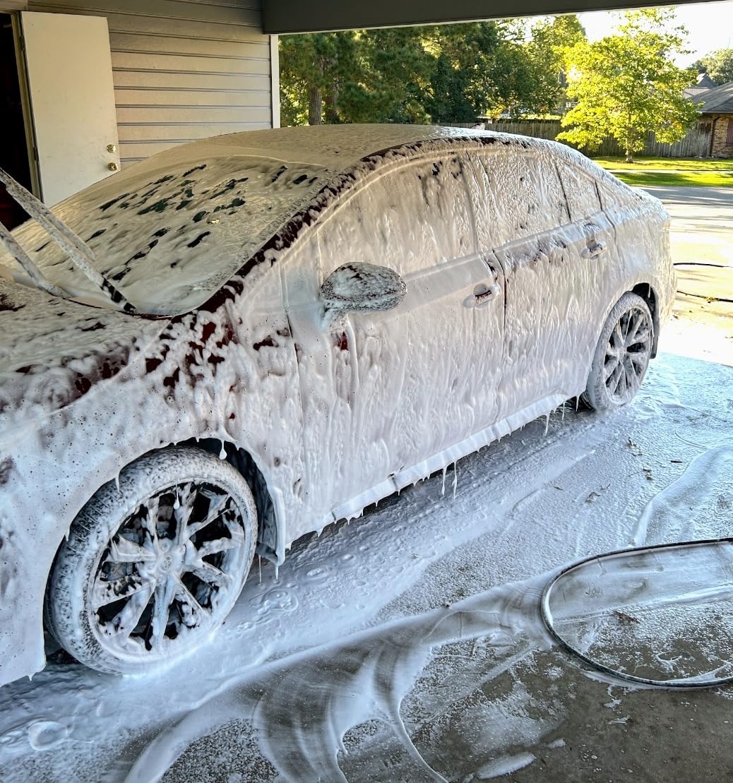 Tool Daily Pressure Washer Foam Cannon for Car Wash, Snow Foam Lance, Additional Orifice Nozzle 1.1mm, 1/4 Inch Quick Connect customer photo 1