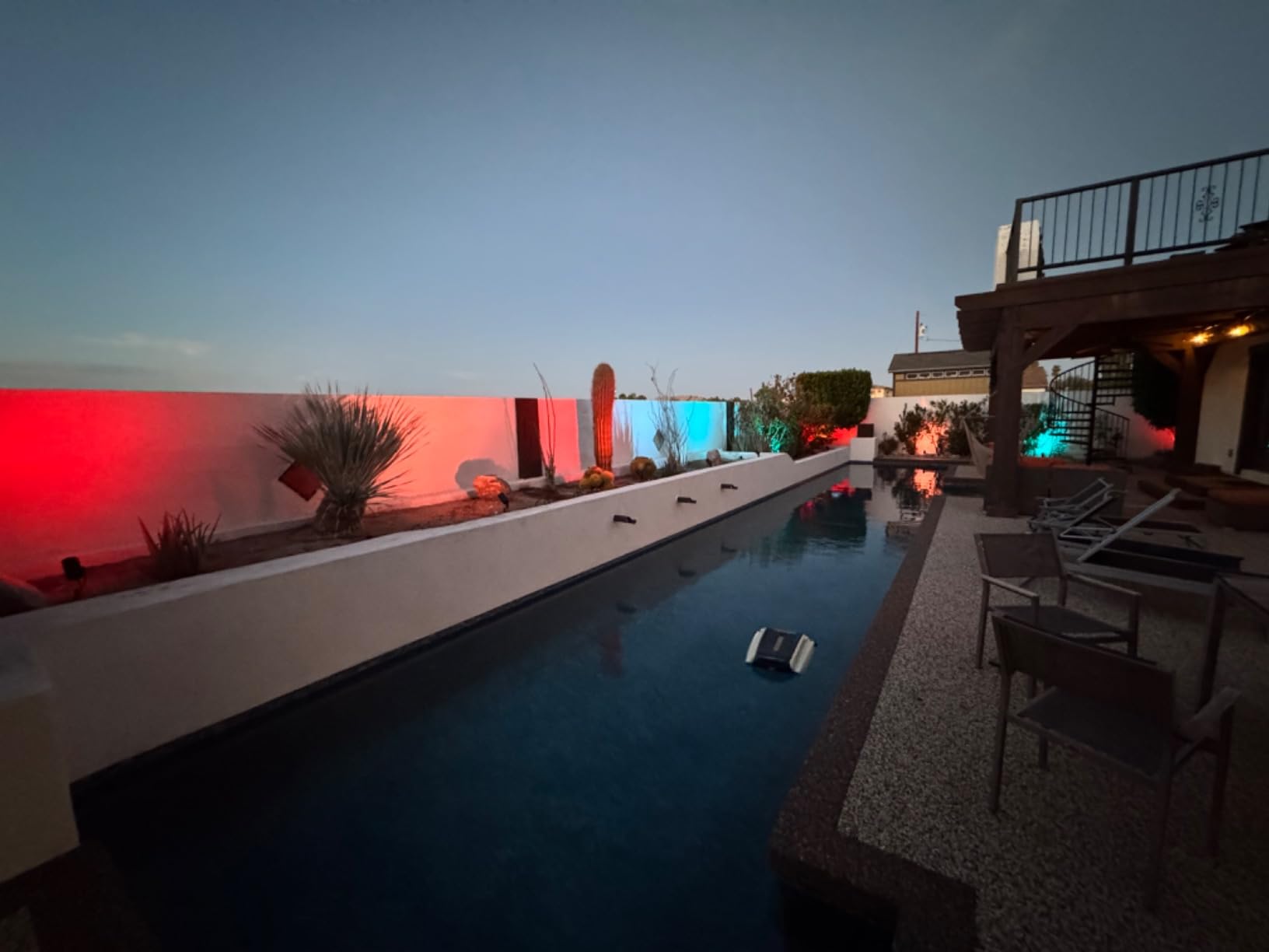 Philips Hue Lily Outdoor Smart LED Spotlight - White & Color Ambiance - Low Voltage Landscape Lighting - 1 Pack - Requires Bridge and Power Supply - Control with App and Voice - Weatherproof customer photo 1