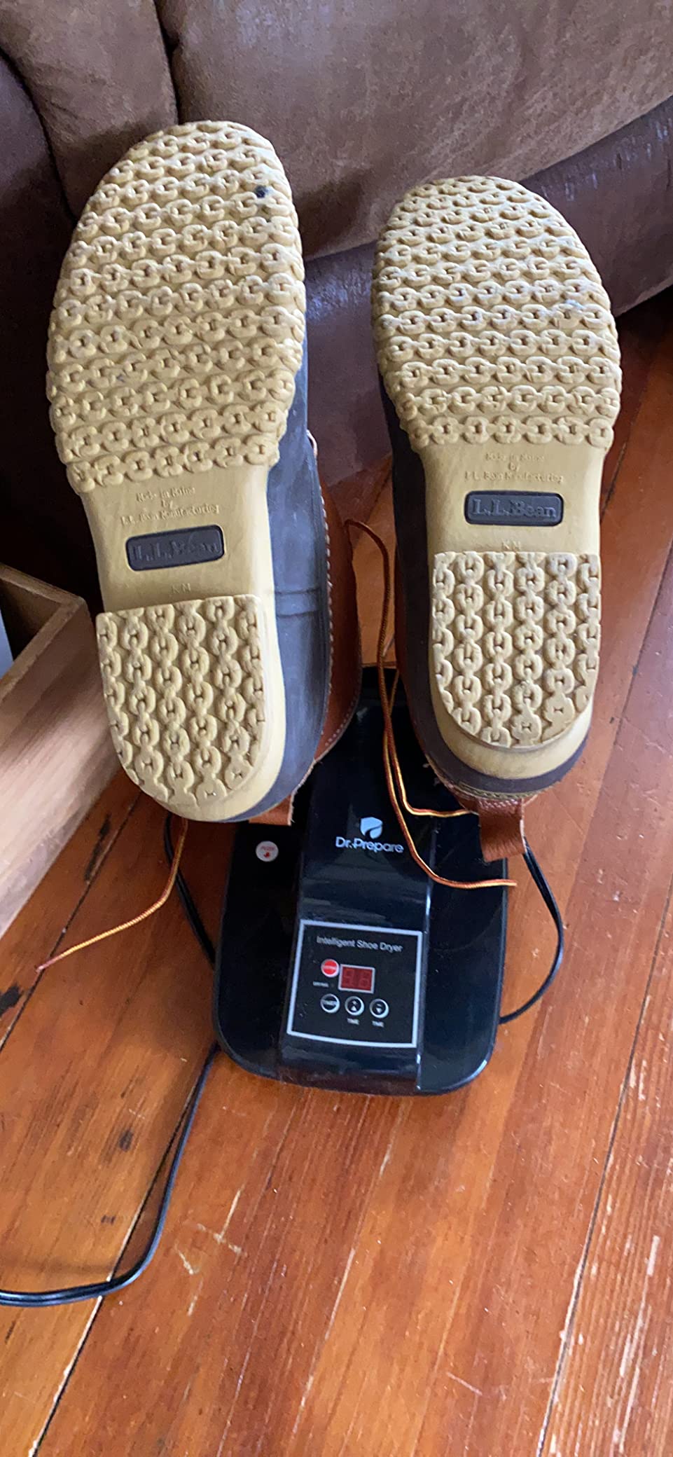 Dr. Prepare Boot Dryer Shoe Dryer, Glove Dryer & Boot Warmer with Heat Blower, Portable Adjustable Rack and Timer, Folding Design & Quick Drying for Shoes, Gloves, Hats, Socks, Ski Boots, Smart Panel customer photo 1