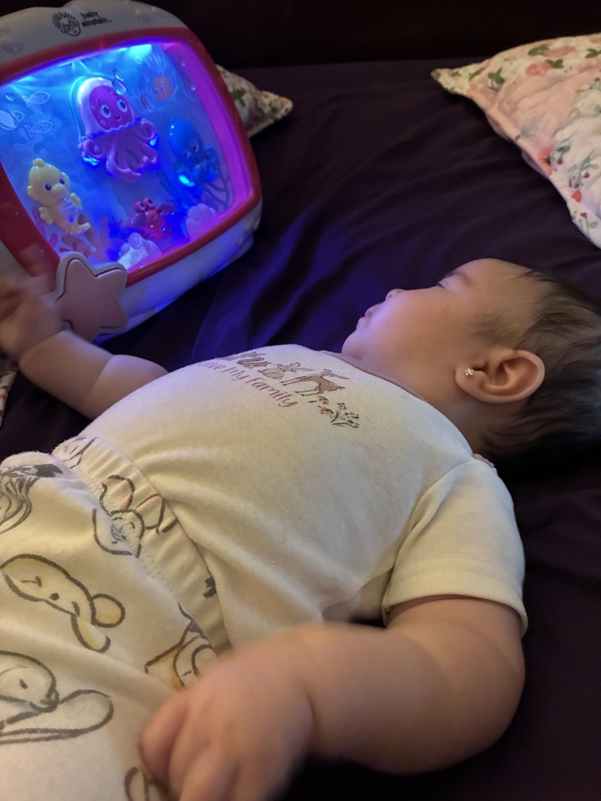Baby Einstein Sea Dreams Soother Musical Crib Toy and Sound Machine, Newborn and up customer photo 1