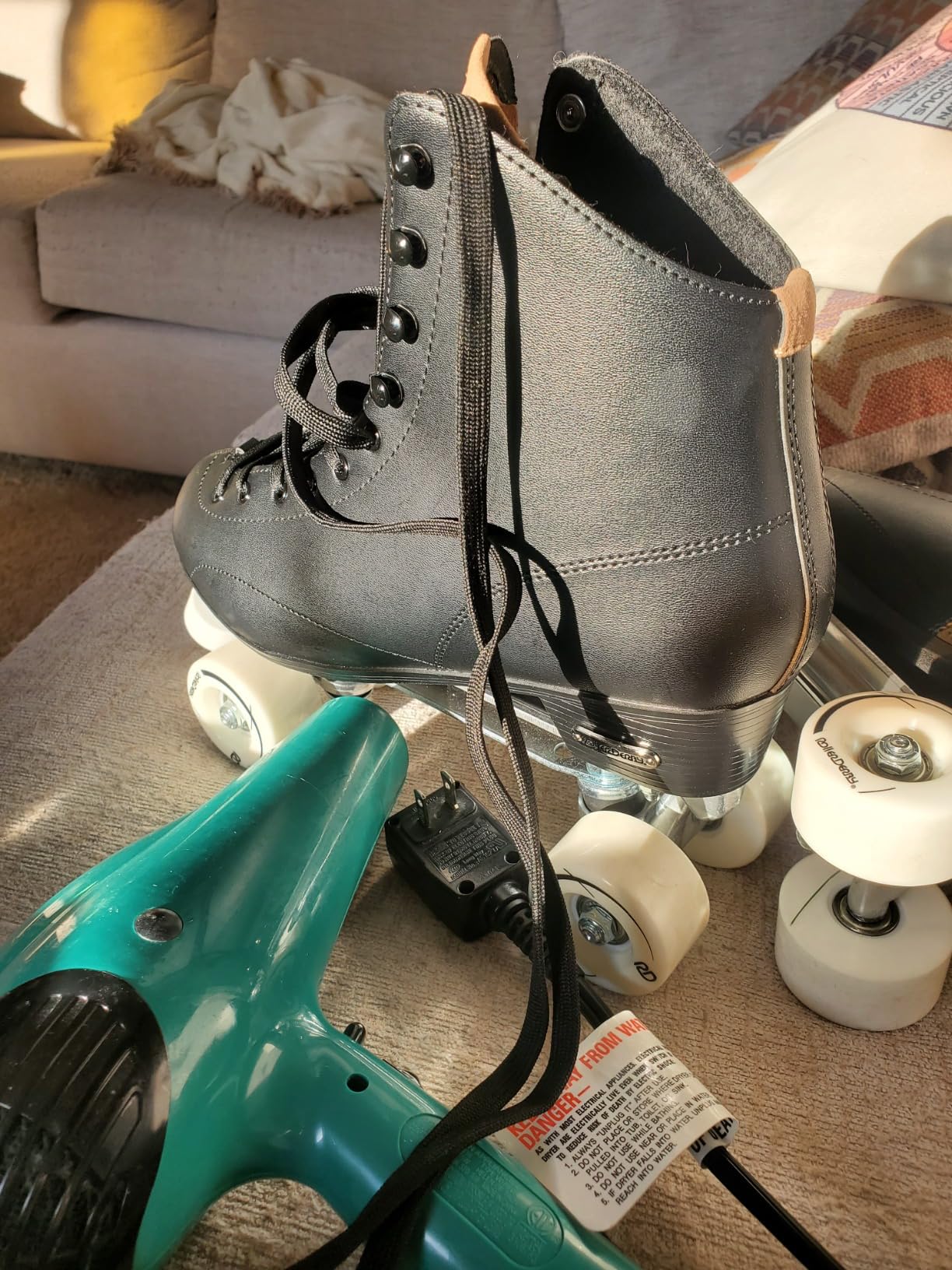 Cruze XR Rush Hightop Men's Roller Skates | Rink Skates | Indoor Outdoor Skates | Quad Skates customer photo 2