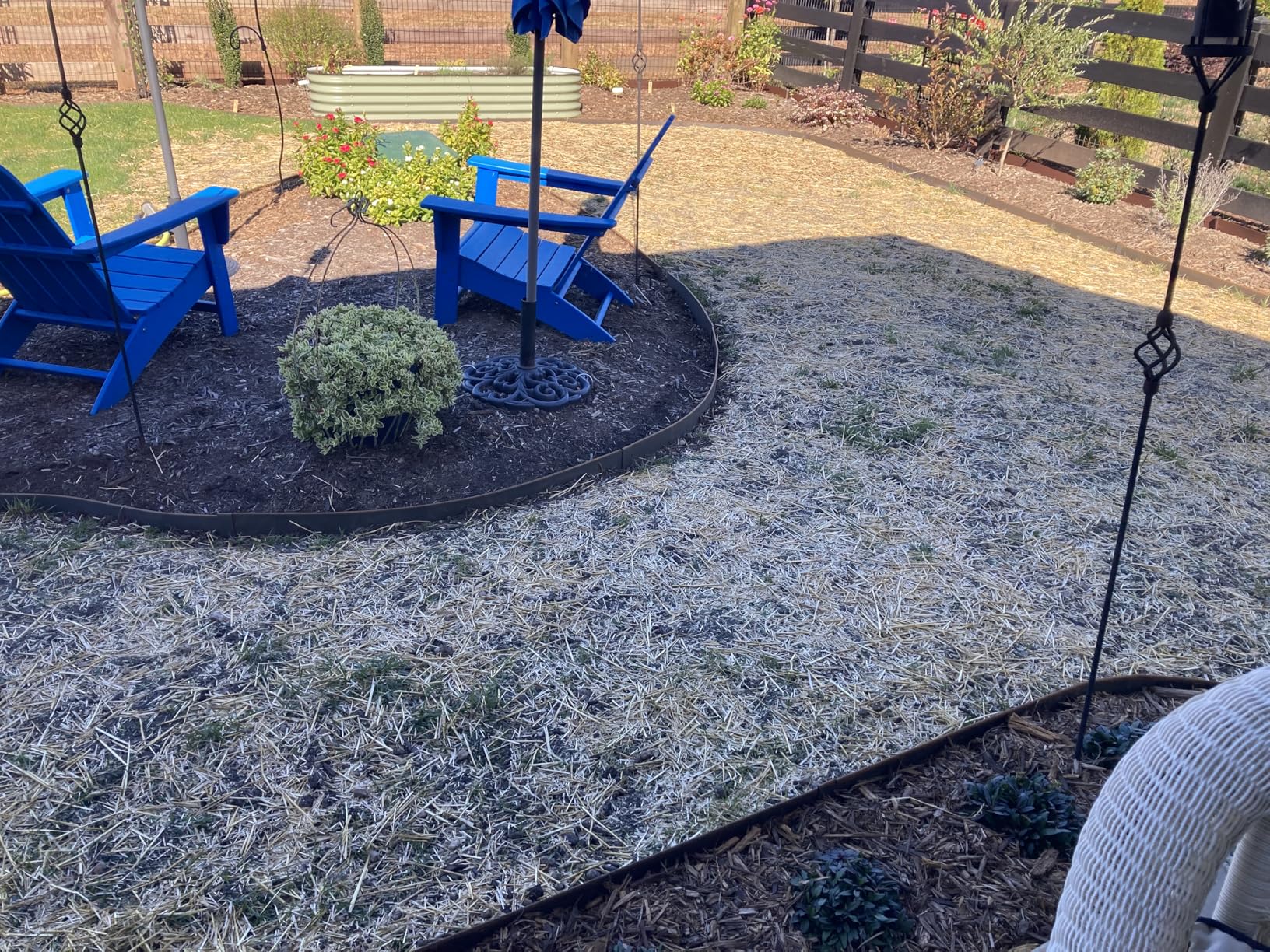 Edge Right - Hammer-in Landscape Edging - 48-inch Strips - 8-inch Depth 1/4-inch Rounded top COR-Ten Steel (5 Pack) customer photo 1