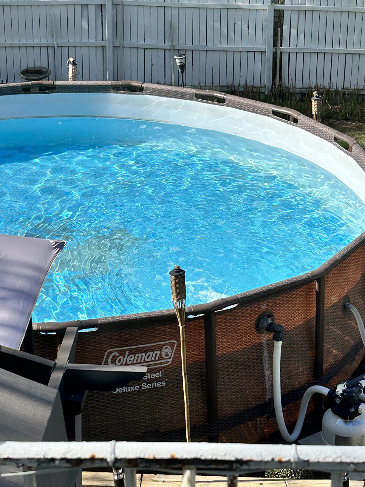 INTEX 2,100 GPH Krystal Clear Sand Filter Pump for Above Ground Pools, Swimming Pool Pump with Automatic Timer - Improved Circulation, Filtration, & Clarity customer photo 1