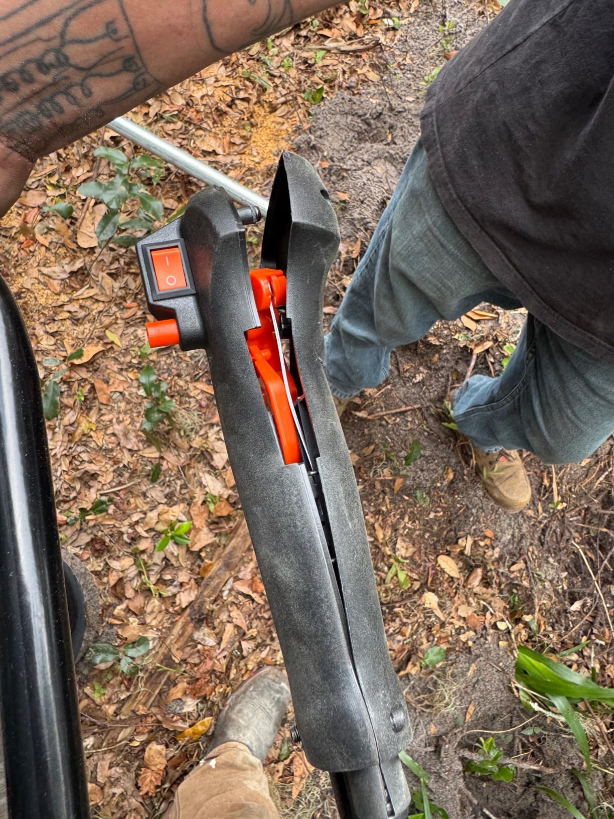 DC HOUSE 52cc 1800W Gas Powered Earth Auger EPA Certified Post Hole Digger, with 2 Drill Bits 6