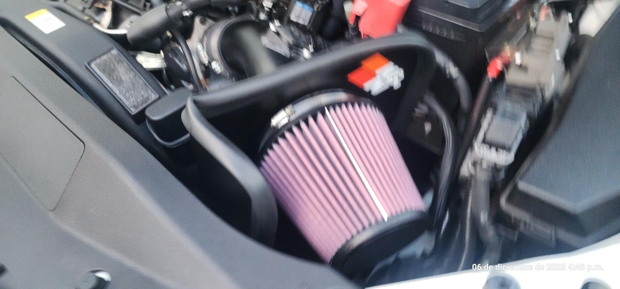 K&N Cold Air Intake System: High-Flow Air Filter, Increase Performance & Acceleration: Compatible with 2018-2024 TOYOTA: Camry, 69-8621TTK customer photo 2
