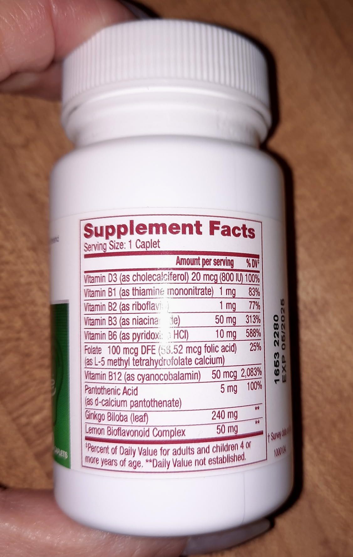 Lipo-Flavonoid for Vertigo & Dizziness Relief, Clinically Tested Formula with Ginkgo Biloba, Vitamin D, & Vitamin B Complex, Inner Ear Health & Balance Support, 30-Count customer photo 2