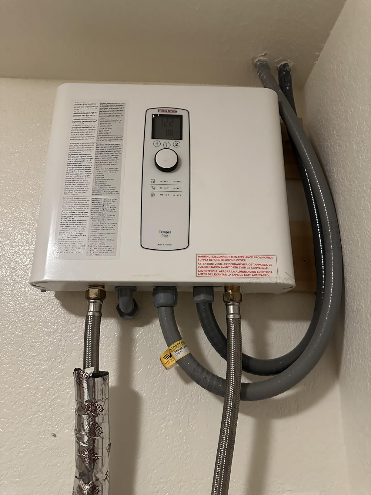 Stiebel Eltron Tankless Water Heater - Tempra 15 Trend - Electric, On Demand Hot Water, Eco customer photo 1