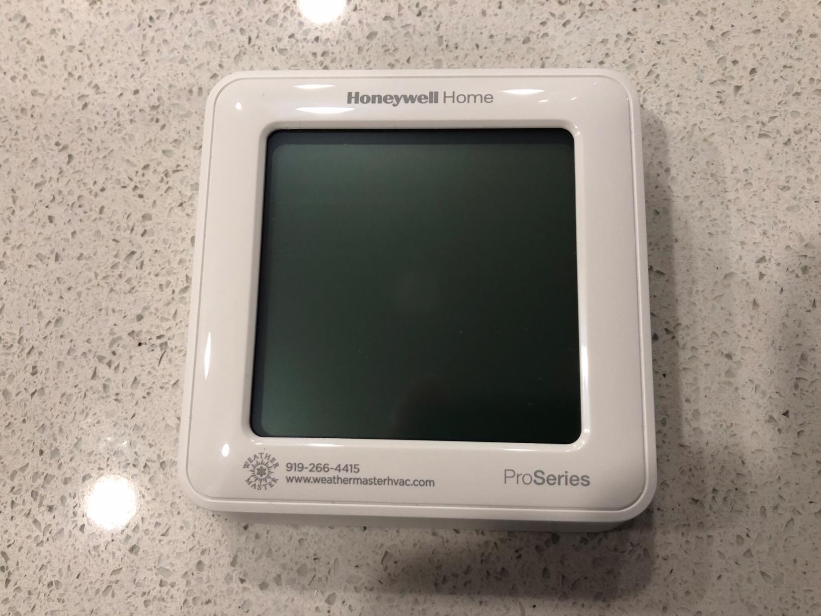 Honeywell TH6320ZW2003 T6 Pro Series Z-Wave Stat Thermostat & Smart Home customer photo 2