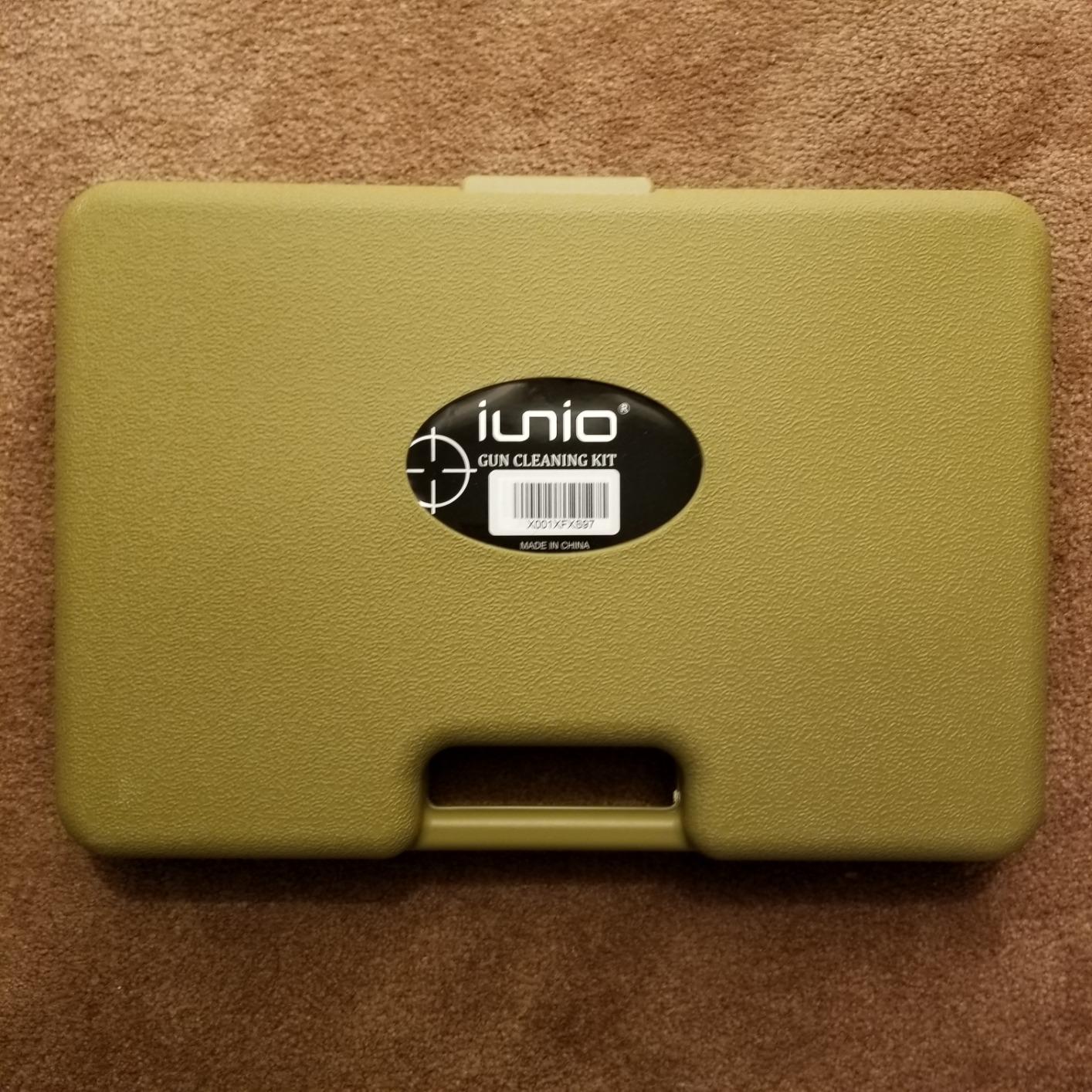 iunio Universal Gun Cleaning Kit, with Mat and Case, Full Brass Jags, Rods and Adapters, for All Guns, Rifle, Shotgun, Handgun, Pistol, Hunting, Shooting, All Caliber customer photo 1