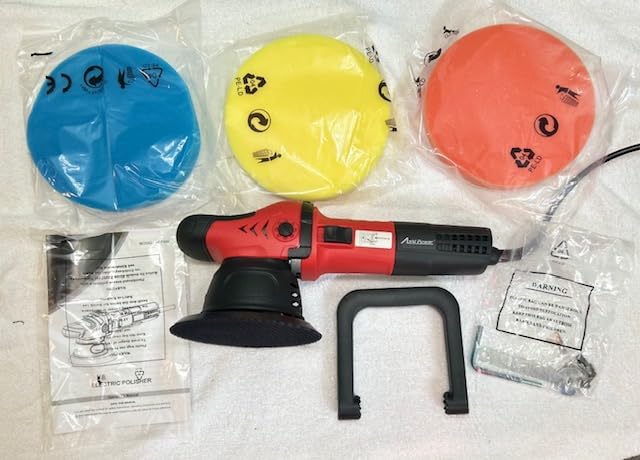 AVID POWER Buffer Polisher, 6-inch Dual Action/DA Polisher for Car Detailing, Random Orbital Car Buffer Polisher Waxer Kit with Variable Speed & 3 Polishing Pads customer photo 1