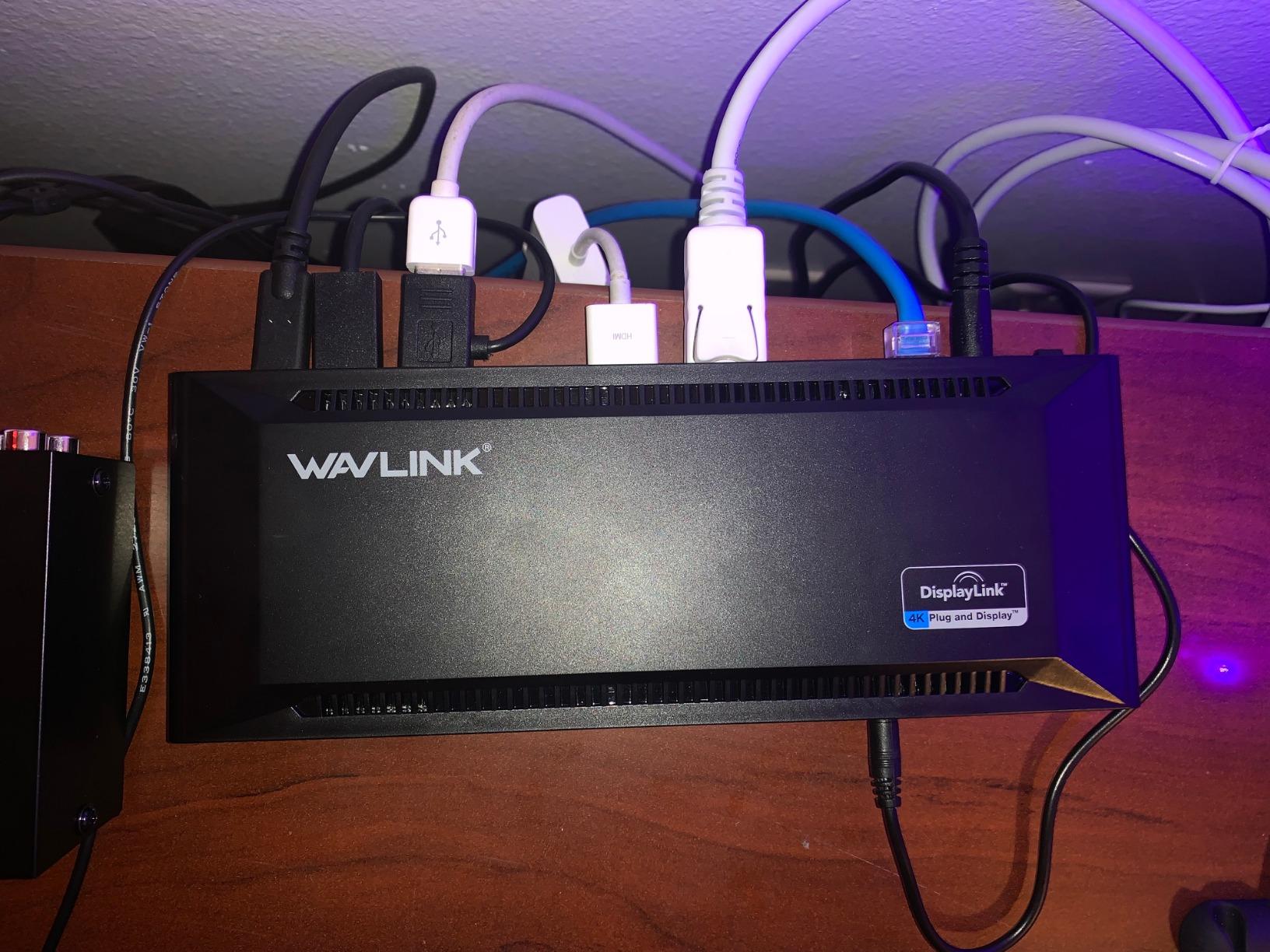 WAVLINK Universal USB C Laptop Docking Station Dual Monitors 5K/4K@60Hz with 65W Host Charging for Thunderbolt 4/3, USB-C Windows, Mac M1-M5/Macbook Neo, Chrome (2HDMI+2DP), 6USB 3.0, 1Gbps Ethernet customer photo 2