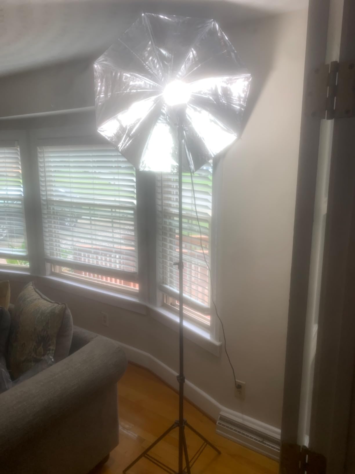 800W 5500K Umbrellas Softbox Continuous Lighting Kit with Backdrop Support System for Photo Studio Product, Portrait and Video Shoot Photography customer photo 2