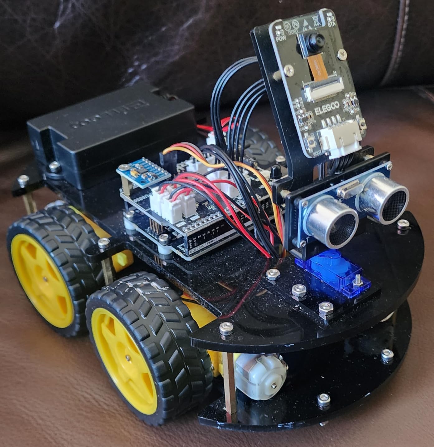 UNO R3 Smart Robot Car Kit V4 for Arduino Robotics for Kids Ages 8-12 12-16 STEM Science Kits Coding Gifts customer photo 1