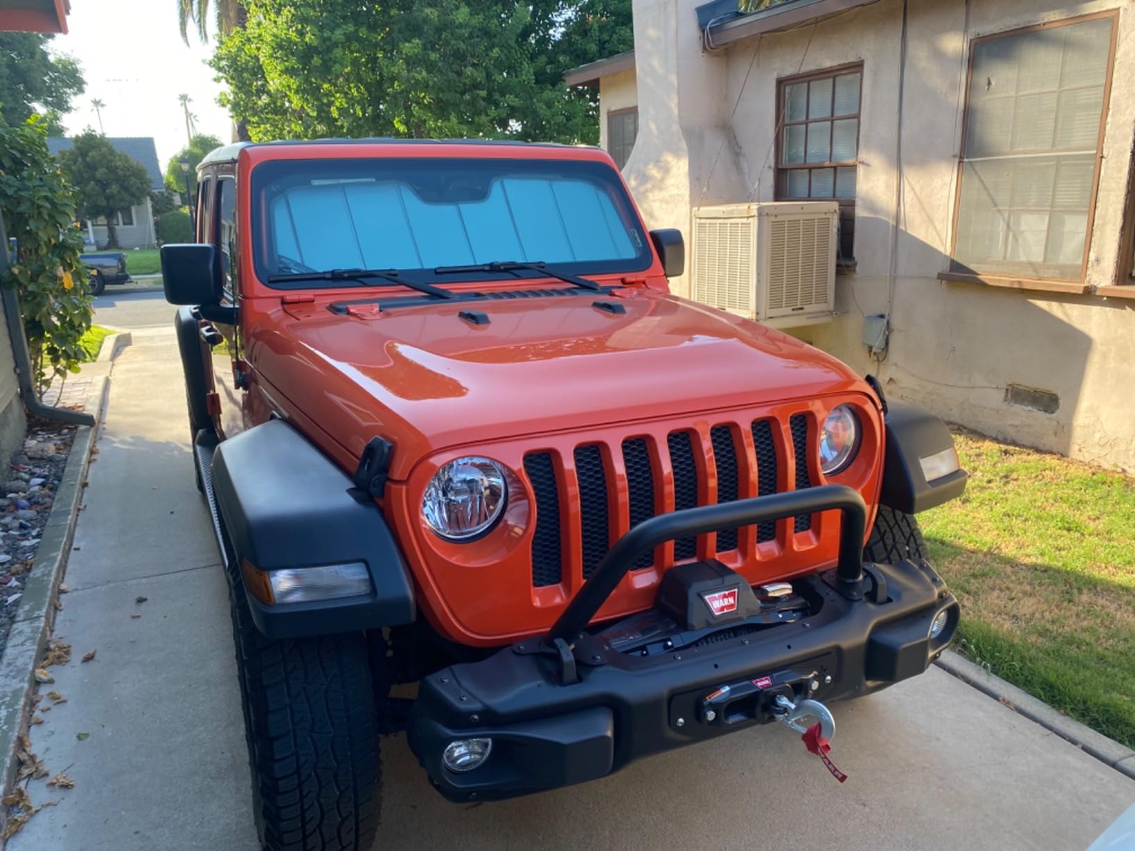 WARN 102355 Jeep JL OE Rubicon Front Bumper Grille Guard Tube Low-Height customer photo 1
