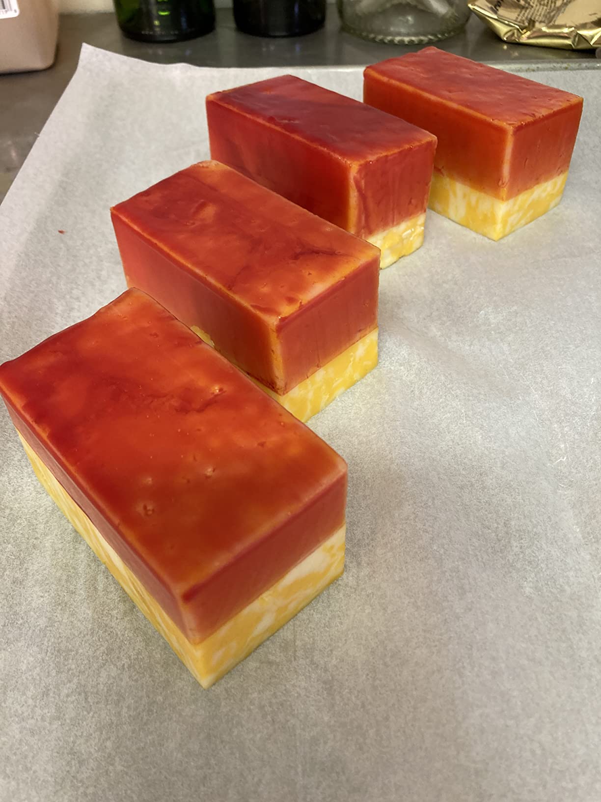 Blended Waxes Inc. Cheesemaking Wax Block - Premium Food Grade Wax, Can Be Used For A Variety Of Cheese Types, Red, 1 Block customer photo 1