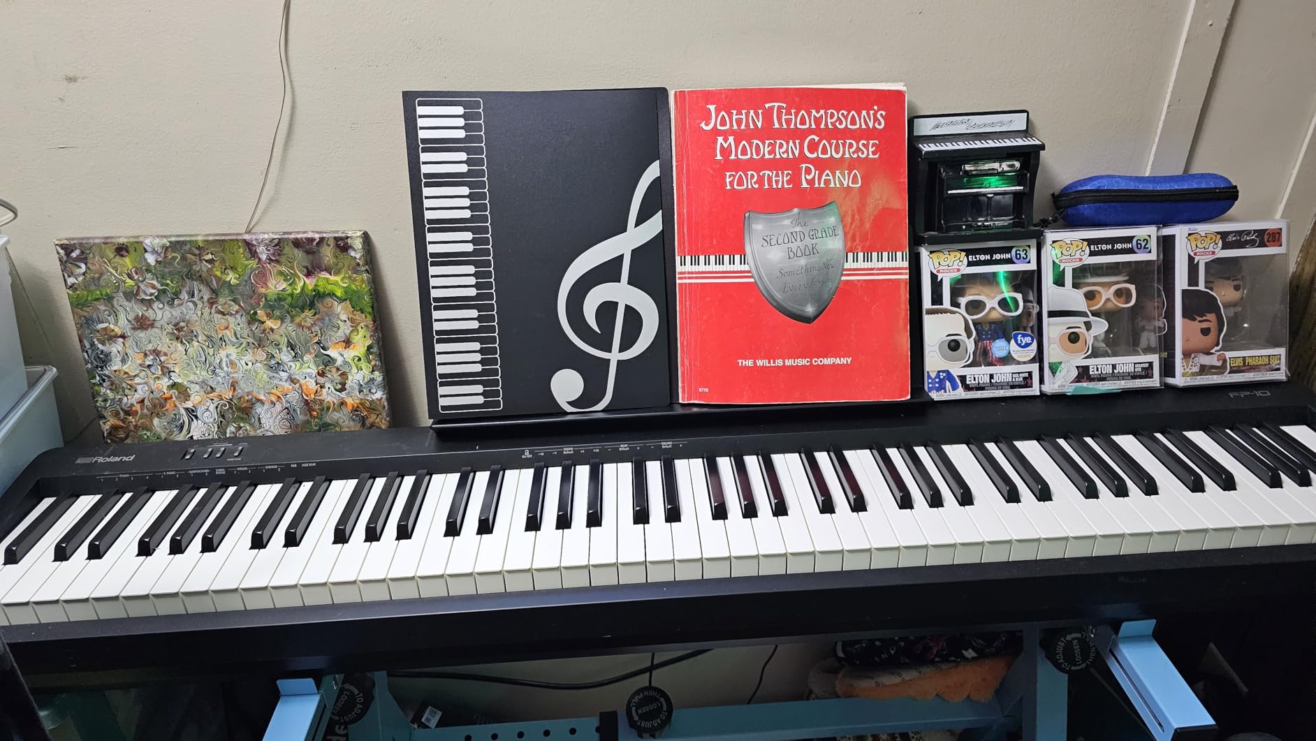 Roland FP-10 Compact 88-Note Digital Piano with SuperNATURAL Piano Tones and Bluetooth Connectivity customer photo 1