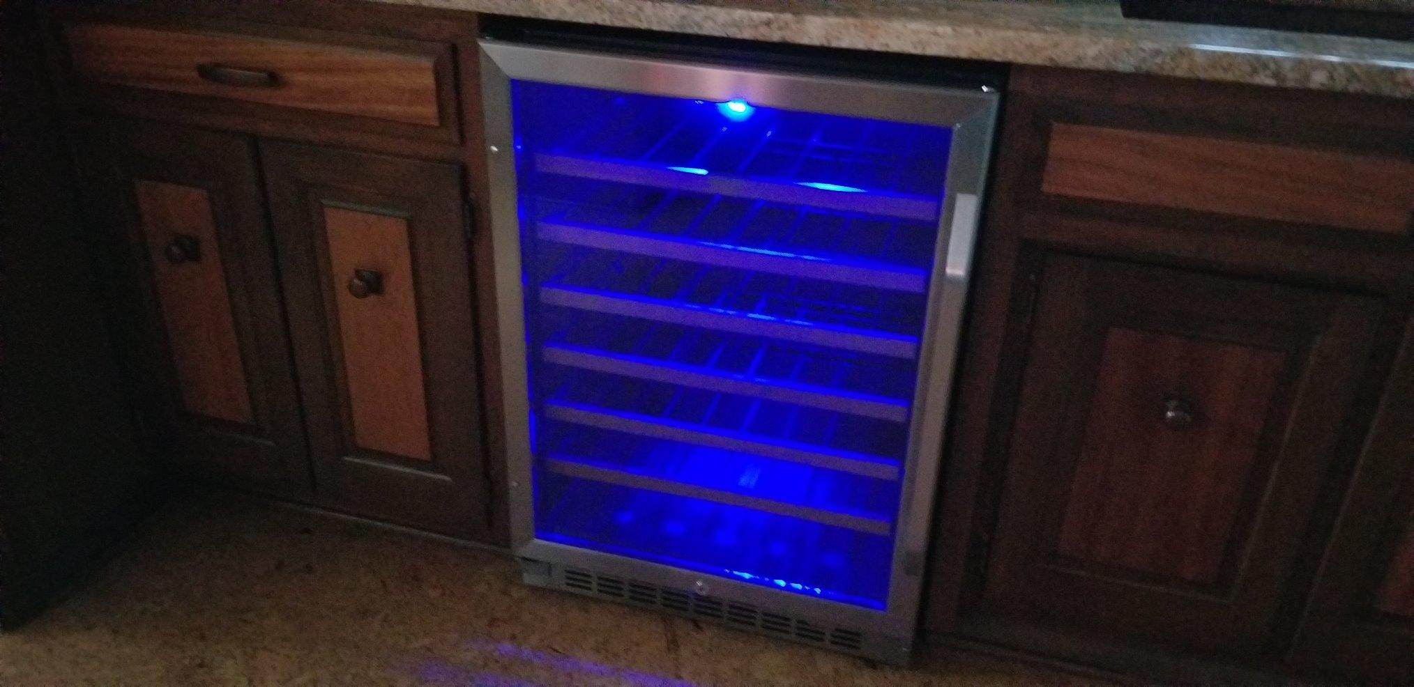EdgeStar CWR263DZ 15 Inch Wide 23 Bottle Built-In Wine Cooler with Dual Cooling Zones customer photo 2