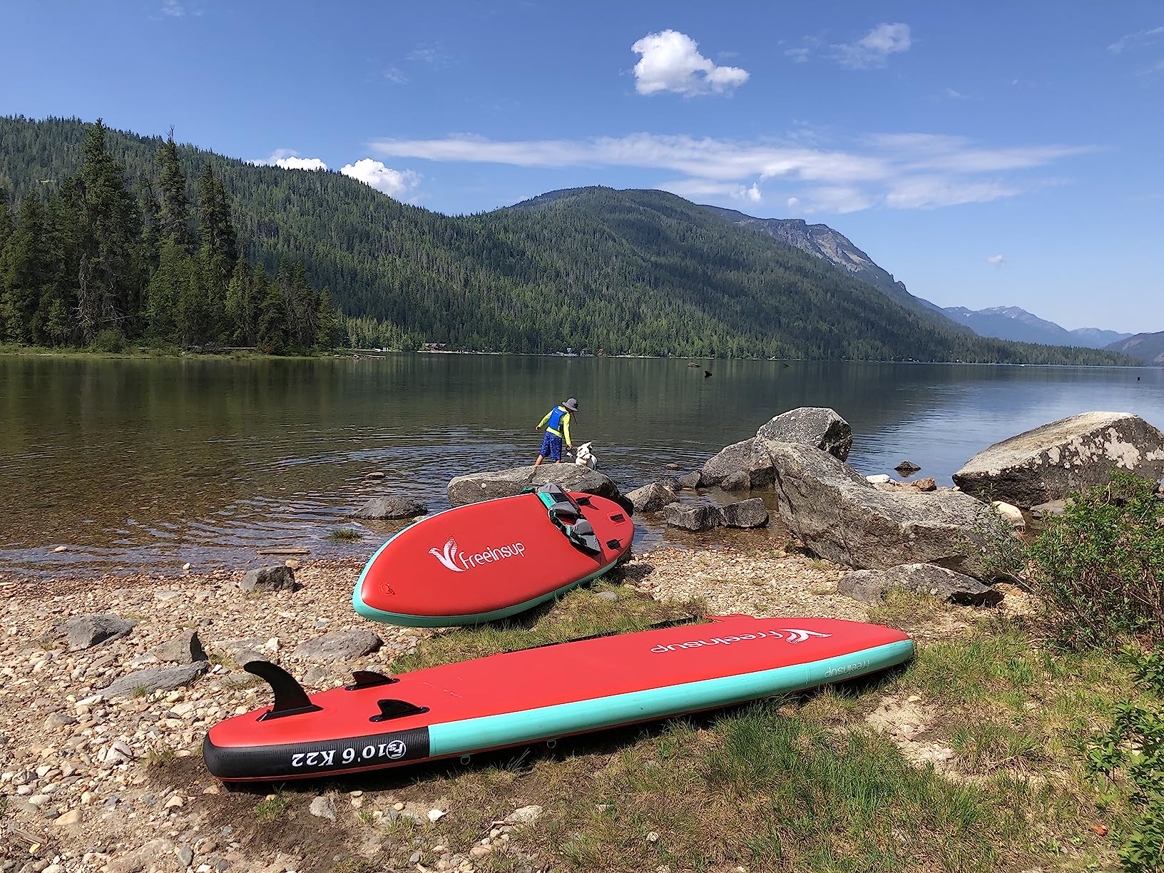 Freein SUP Inflatable Stand Up Paddle Board with Kayak Seat,Paddle Boards for Adults 10'/10'6''/11', Accessories sup Pump Adaptor,sup Kayak Paddle customer photo 2