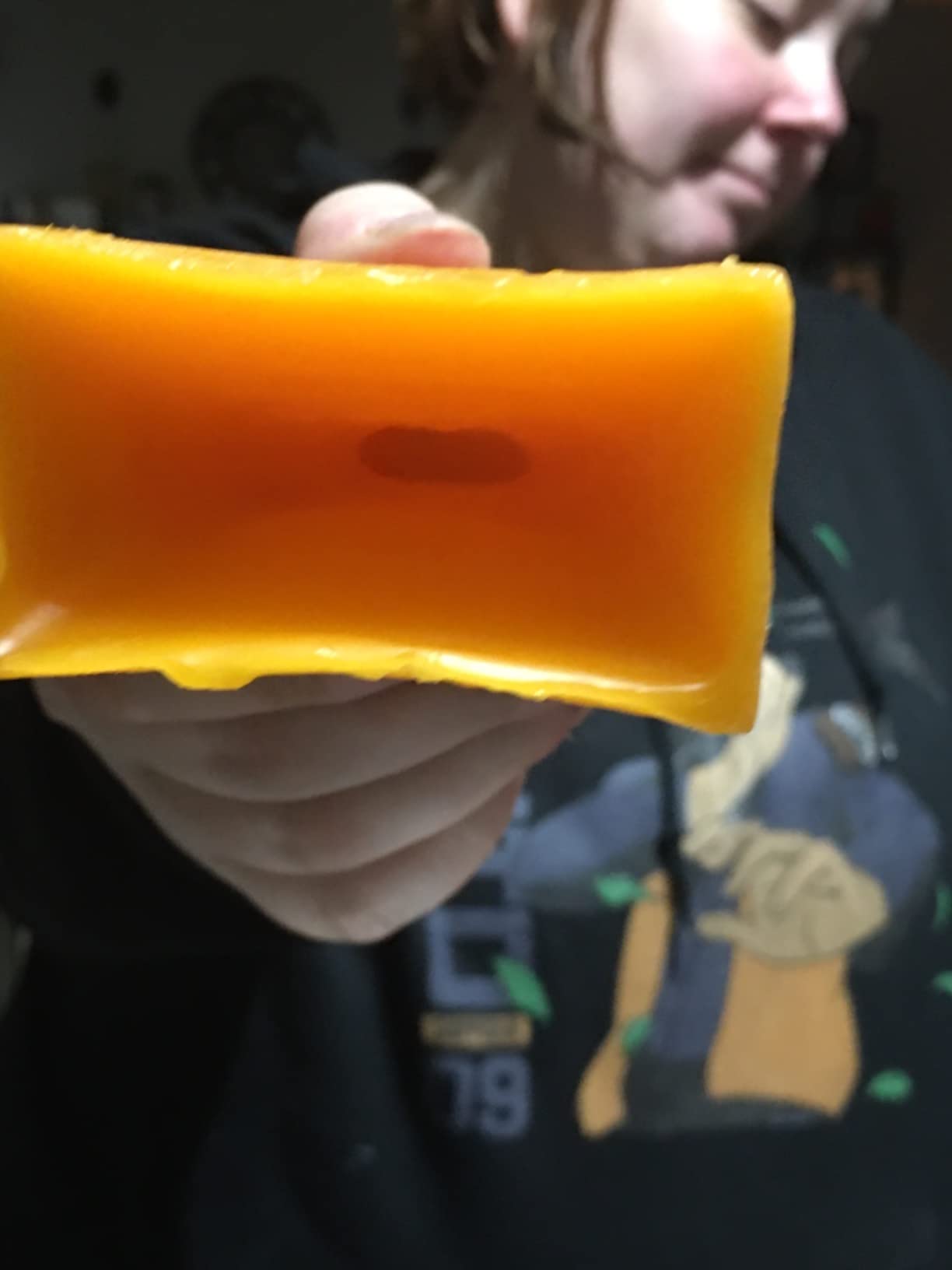 Blended Waxes, Inc. Cheese Wax Block for Cheesemaking, Premium Food Grade Wax for Preserving a Variety of Cheese Types, Black 1 Block customer photo 2