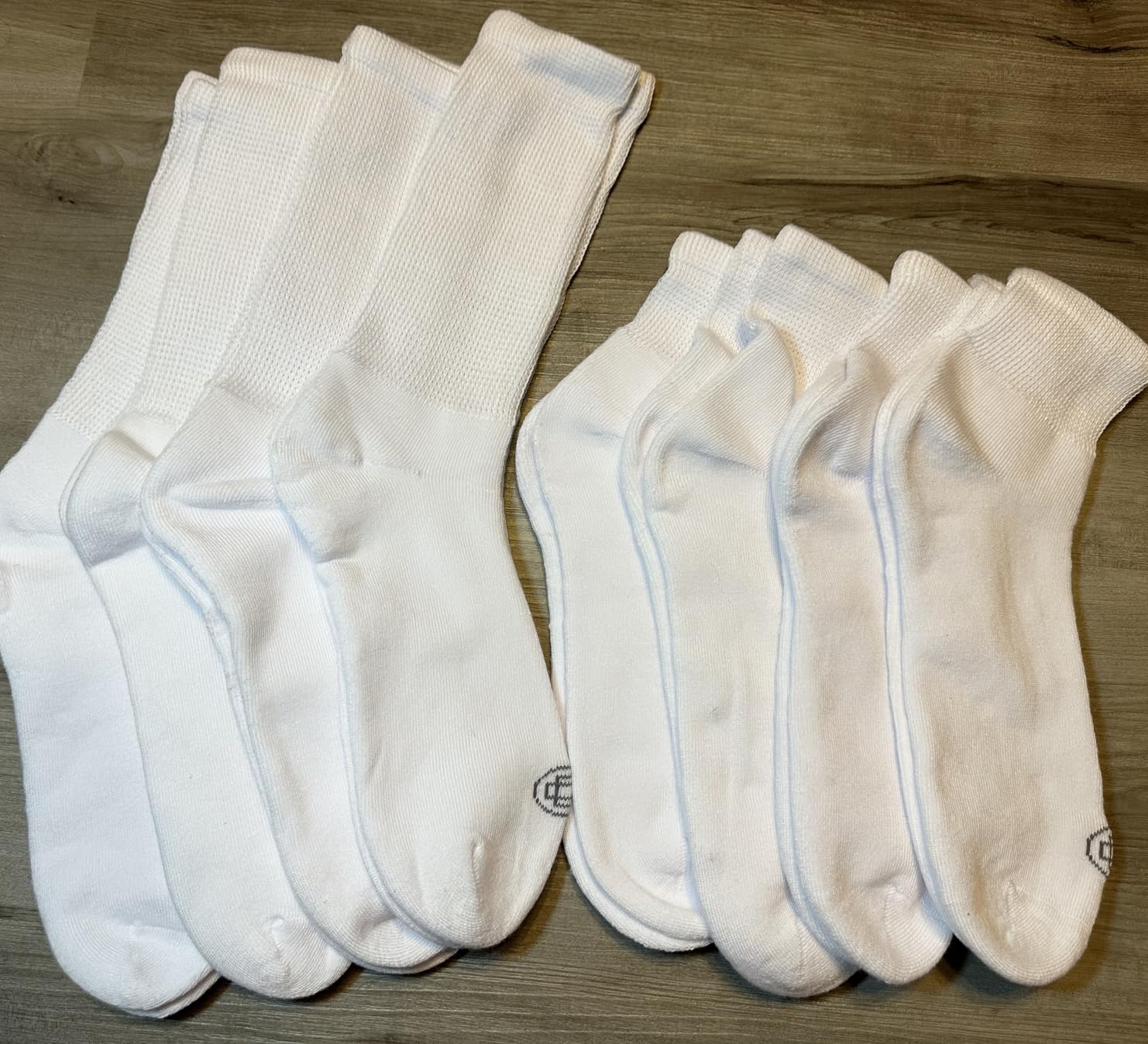 Doctor's Choice Diabetic Socks for Men, Seamless Socks with Non Binding Top, 4 Pairs, Large 9-12 & X-Large 13-15 customer photo 2