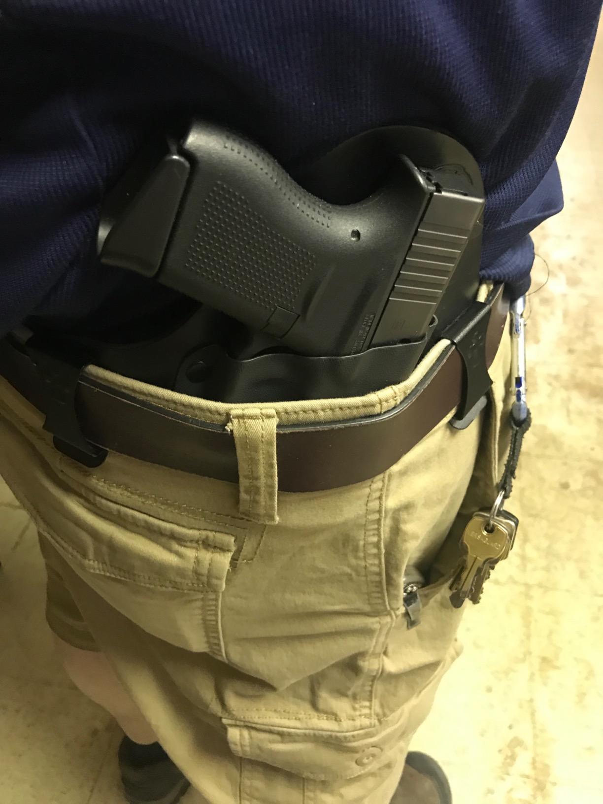 CrossBreed Holsters SuperTuck IWB Concealed Carry Holster - Premium leather-backed hybrid holster customer photo 2