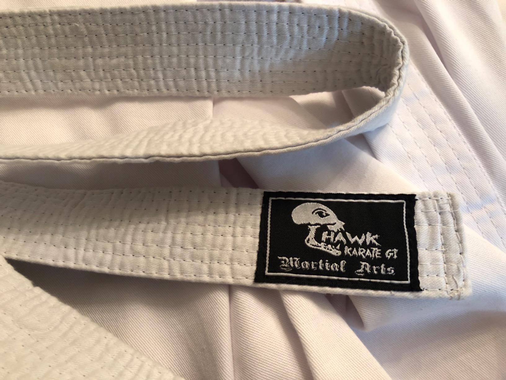 Karate Uniform for Kids & Adults Lightweight Student Karate Gi Martial Arts Uniform with Belt customer photo 2