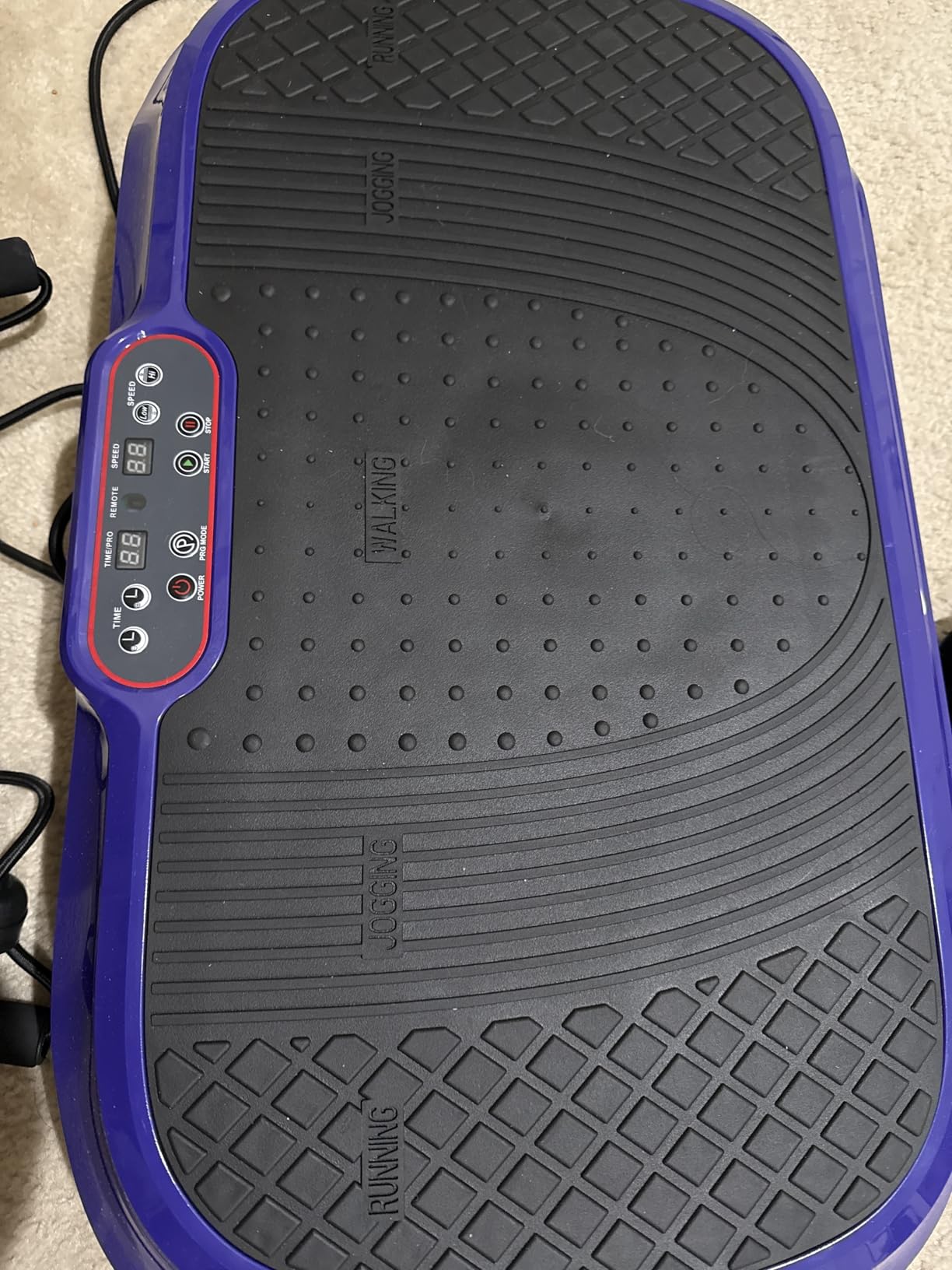 Lifepro Waver Vibration Plate Exercise Machine - High-Intensity Vibration Plate for Lymphatic Drainage - Full-Body Workout Vibrating Platform with Loop Bands - Fitness Equipment for Strength & Toning customer photo 2