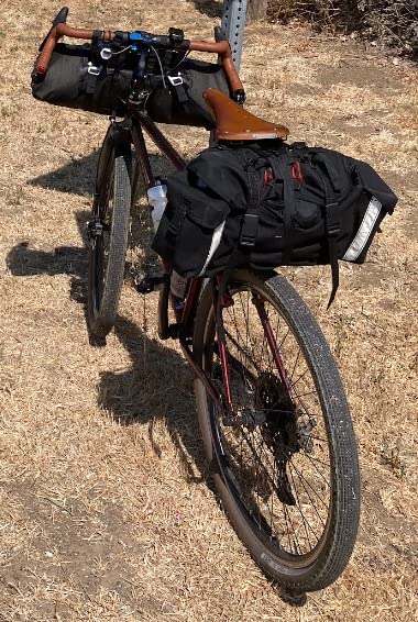 ROCKBROS Bikepacking Bike Handlebar Bag 7L-14L Waterproof Large Dry Pack Bicycle Front Bag Roll for MTB Mountain Road Drop-bar Bikes Bar customer photo 1