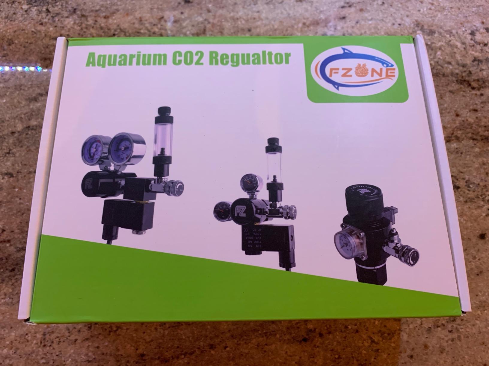 FZONE Aquarium Co2 Regulator DC Solenoid with Bubble Counter and Check Valve Plant Grow DIY CO2 System CGA320 customer photo 2