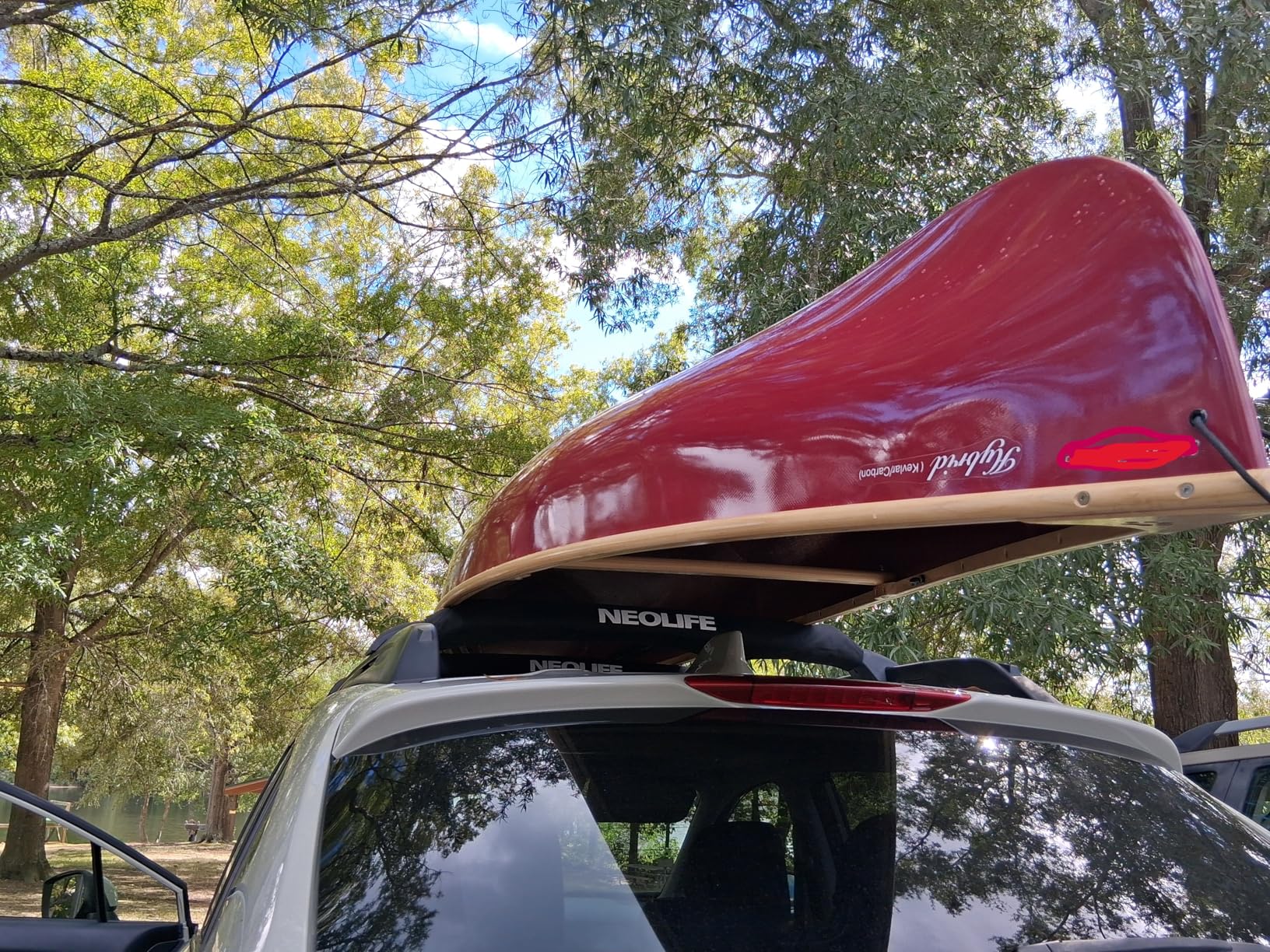 Soft Roof Rack Pads with Two 15 Ft Tie Down Straps for Surfboard, SUP Paddleboard, Snowboard, 28/34inch (Pair) customer photo 1