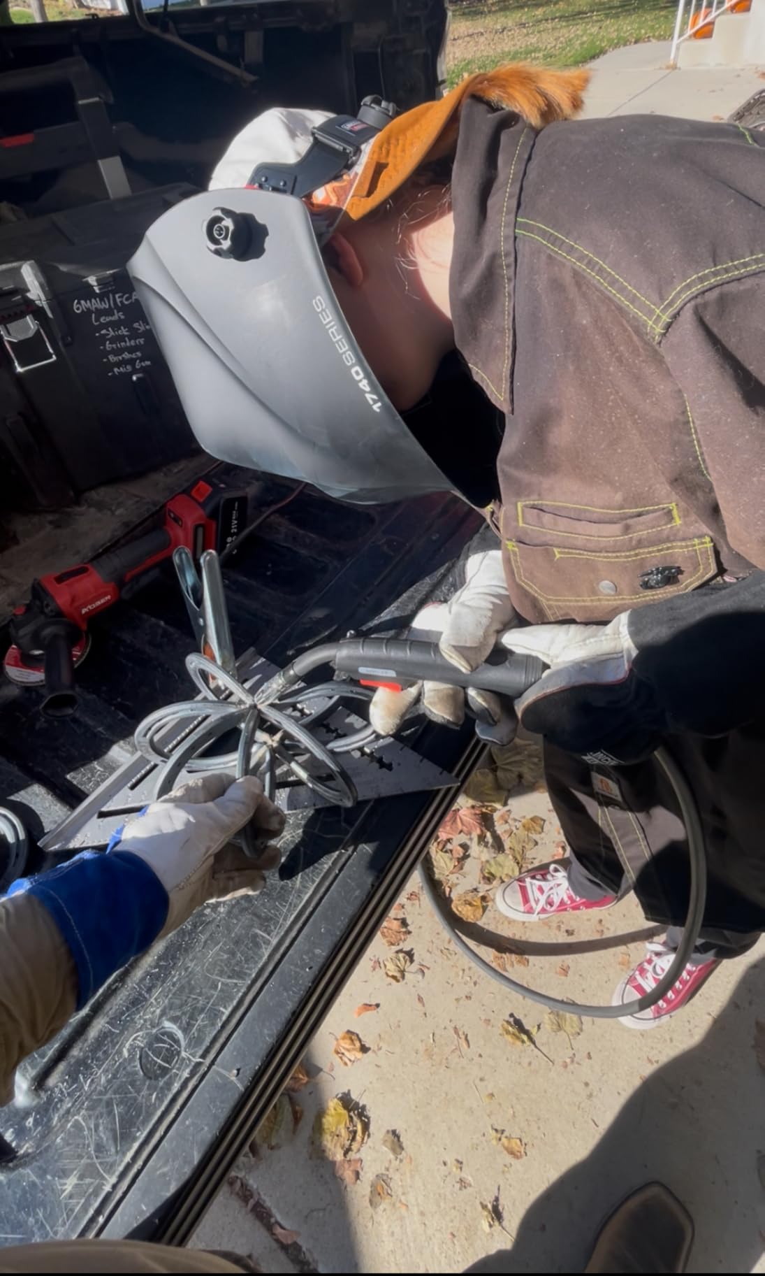 Lincoln Electric DynaMIG HD Professional MIG Welding Gloves - Comfort & Heat Resistance customer photo 1