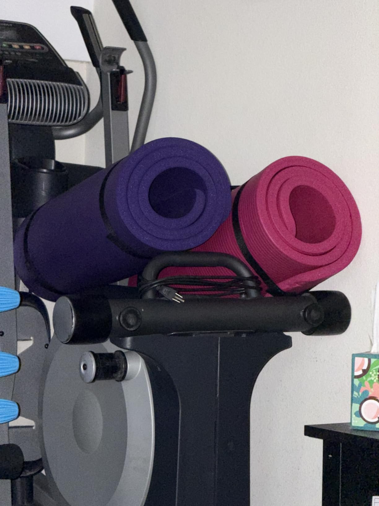 BalanceFrom Yoga Mat, 1-Inch Extra Thick High Density Exercise Mat with Carrying Strap customer photo 1