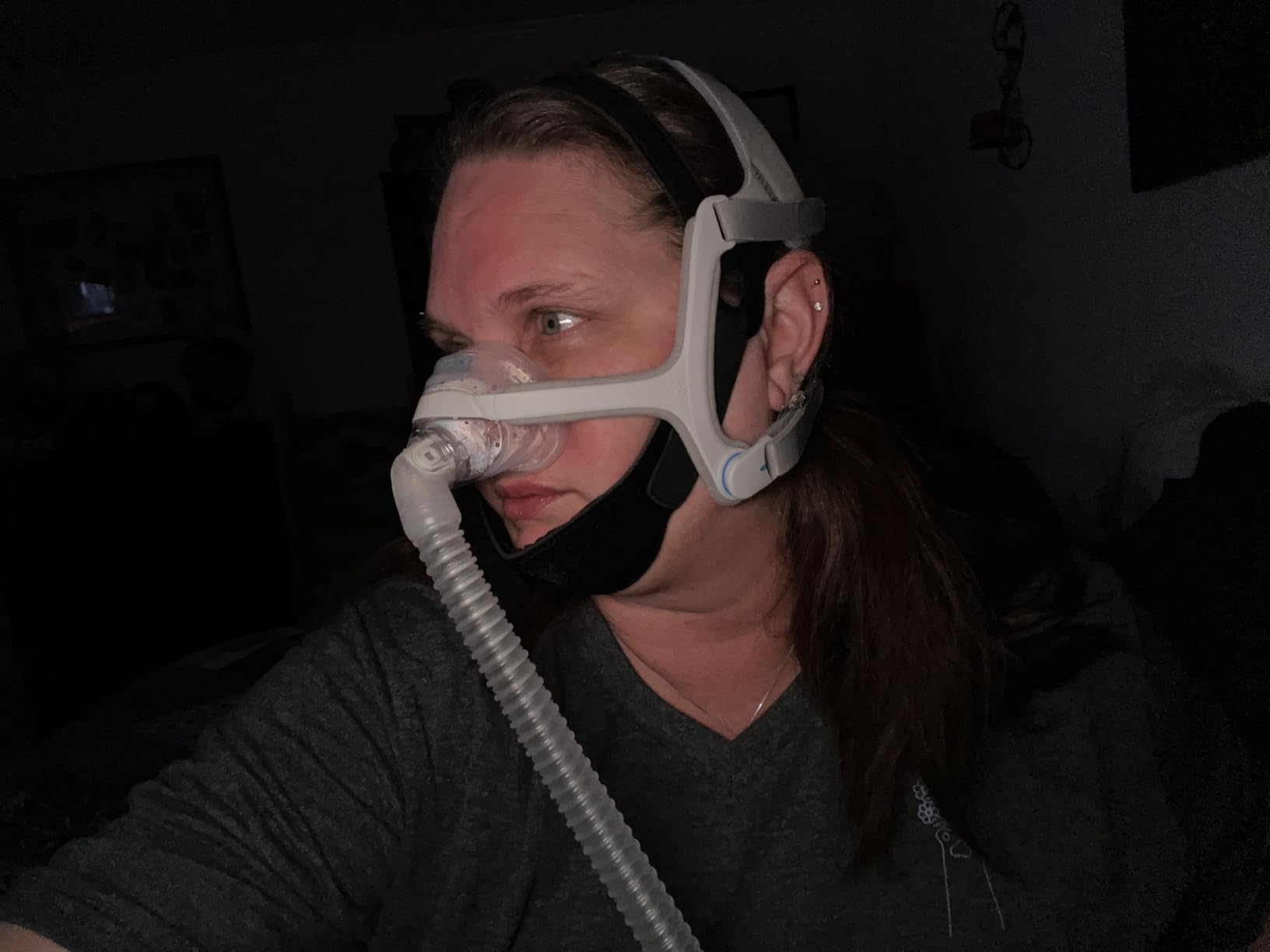 Anti Snoring Chin Strap for Men and Women CPAP Users - Airflow Jaw Strap - Effective Snore Solution for Excessive Snoring customer photo 1