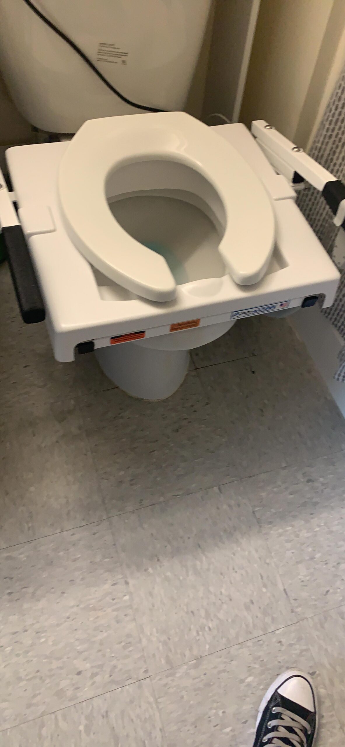 EZ-ACCESS TILT Toilet Incline Lift, Battery Powered (Battery Included), Standard Seat customer photo 2