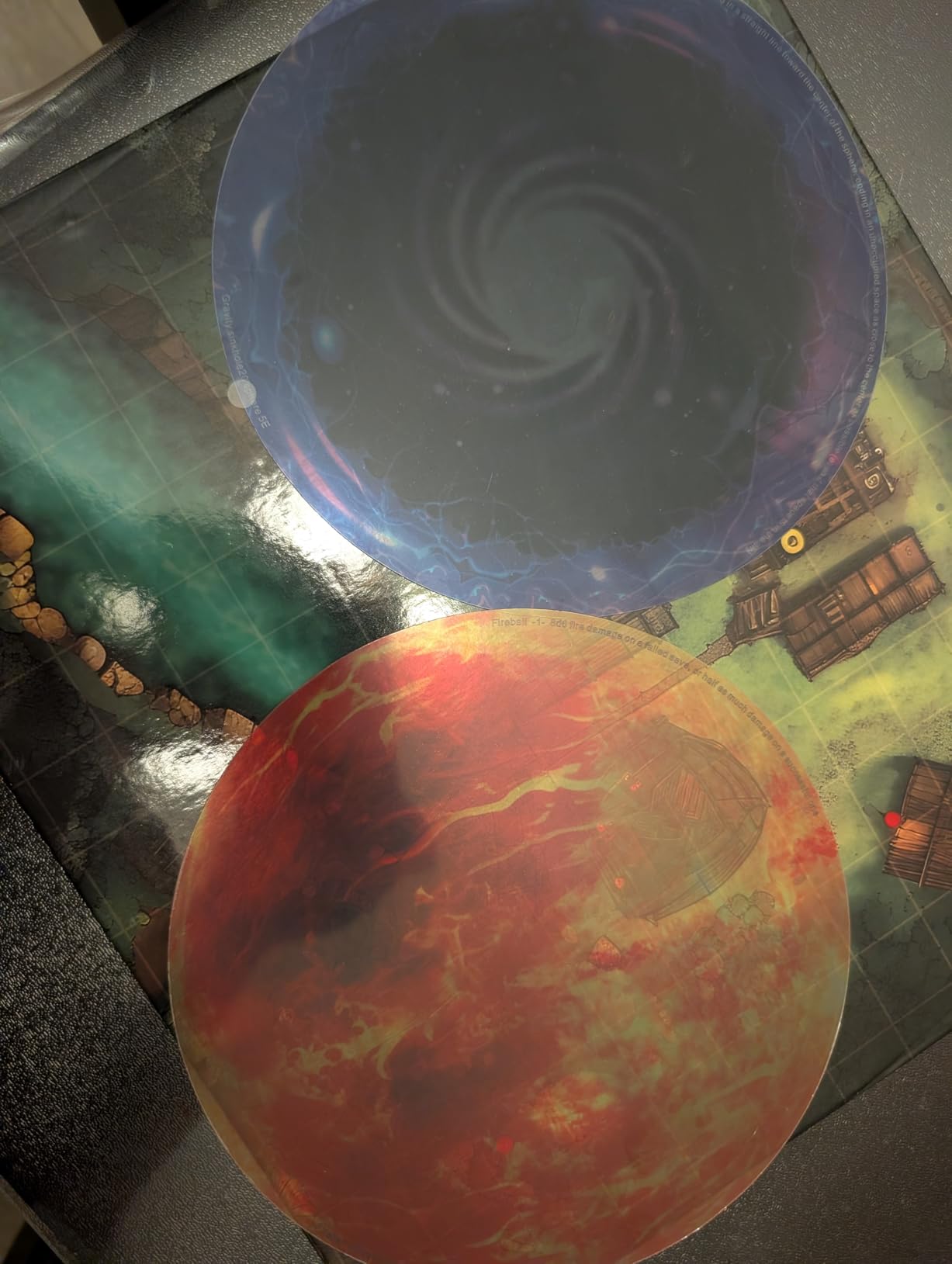 Upgraded Spell AOE Damage Template Extra Large to 30' Cube & 30' Cone, Acrylic D&D Area Effect Marker with Gift Box - Perfect Tabletop RPG Gaming Accessories, Tools for Dungeons and Dragons, TTRPGs customer photo 1