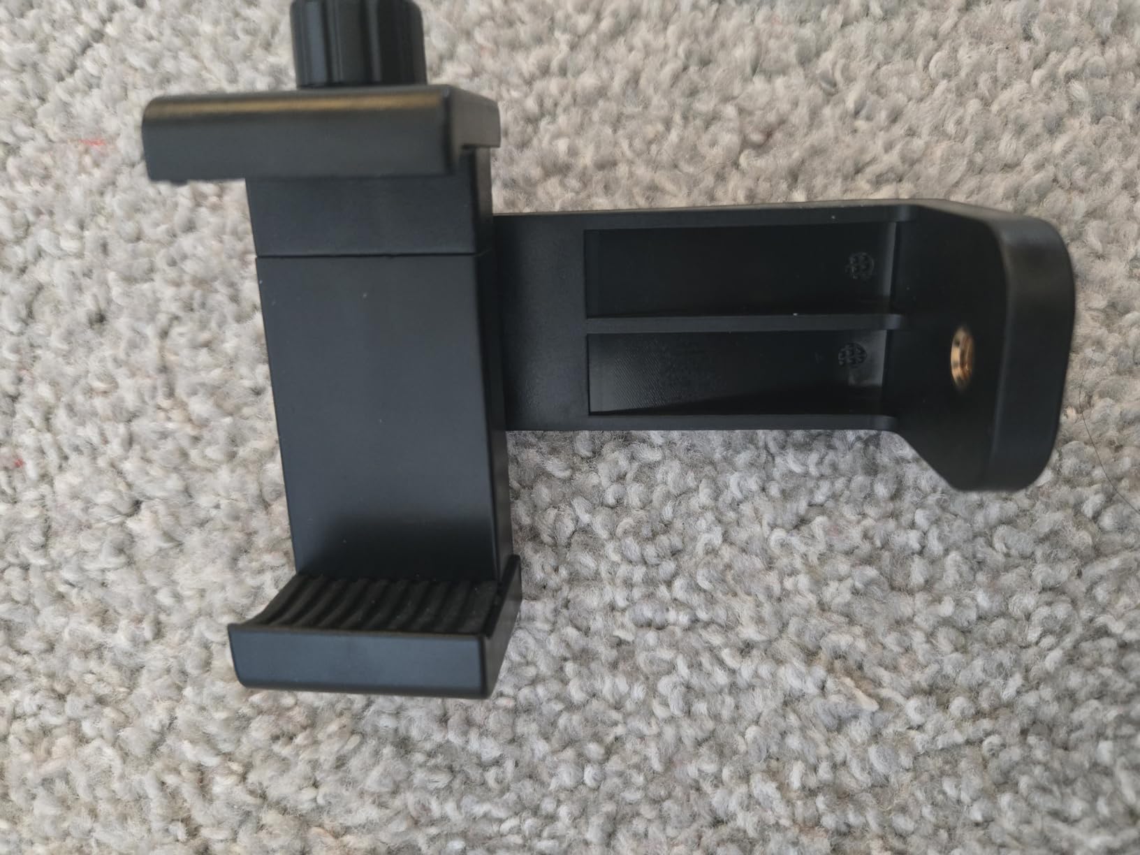 Premium Smartphone Holder/Vertical and Horizontal Tripod Mount Adapter Rotatable Bracket with 1/4 inch Screw/Adjustable Clip for iPhone, Android Cell Phone, Selfie Stick, Camera Stand customer photo 1