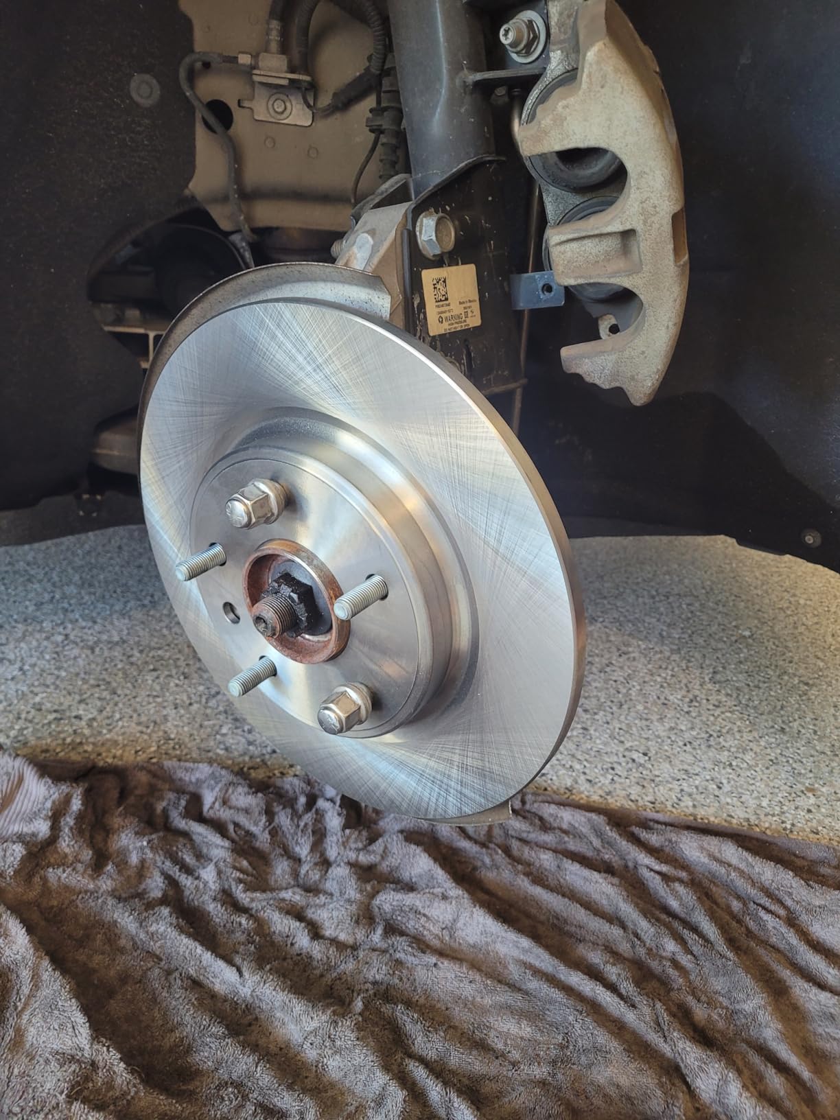 Power Stop CRK7841 Coated Rotor Front & Rear Brake Kit- Coated Brake Rotors and Z17 Ceramic Brake Pads customer photo 1