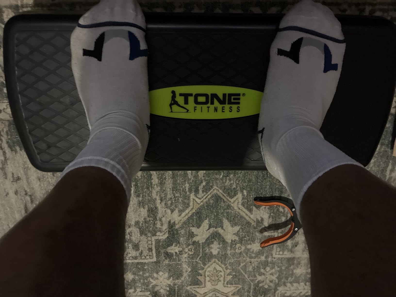 Tone Fitness Compact Aerobic Step Platform | Exercise Step customer photo 1