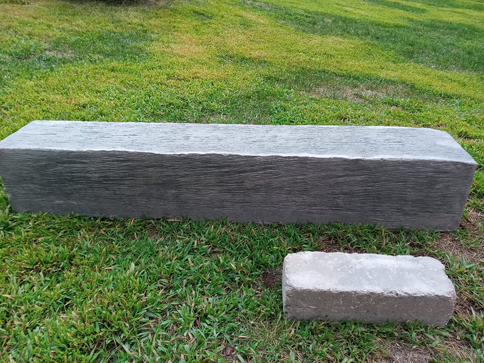 Medium Wood Grain & Exquisite Barnwood Concrete Stamping Texture Roller And Masonry Forms Set, 