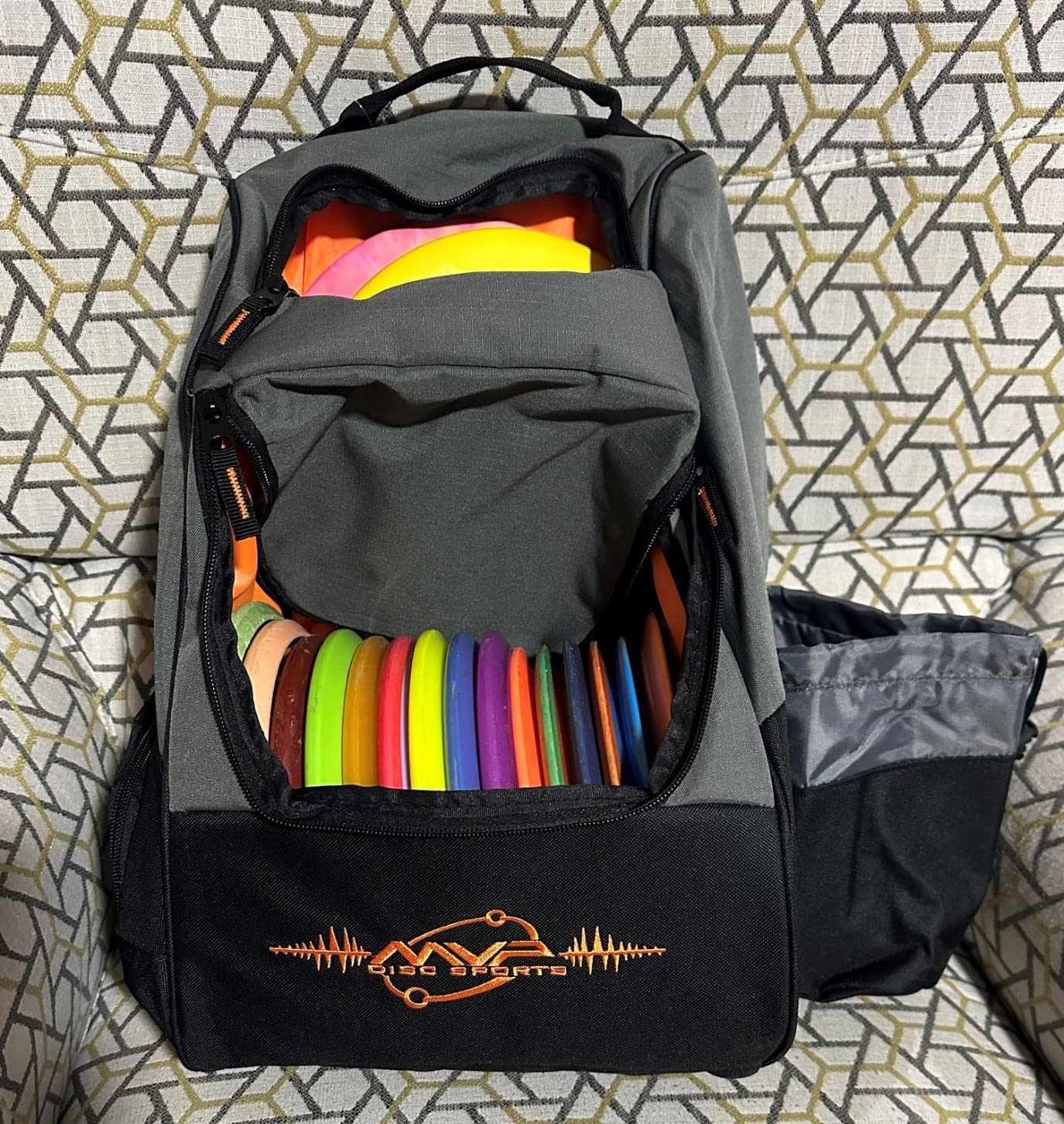 Shuttle Disc Golf Backpack Bag (Choose Your Style and Color) customer photo 1