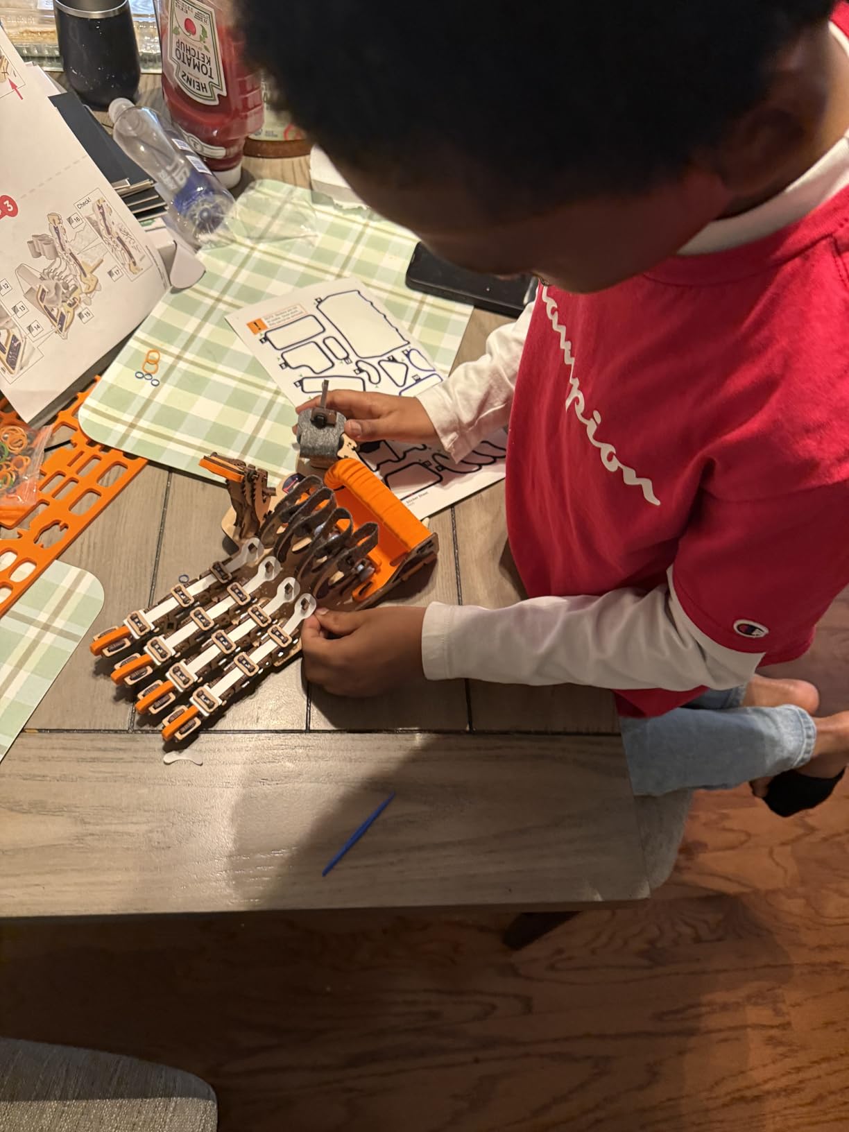 Smartivity DIY Robotic Mechanical Hand STEM Toy for Kids 8-14 Years Old | Parents Choice Award Winner | Engineering Kit customer photo 2