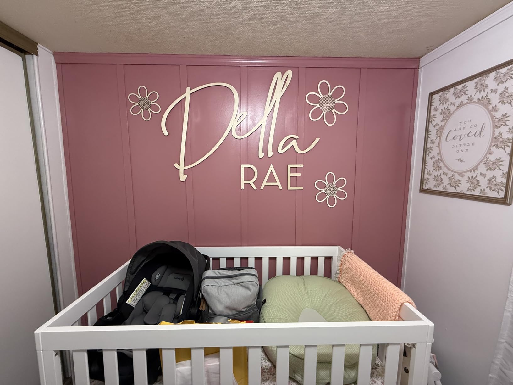 Delta Children Essex 4-in-1 Convertible Baby Crib, Bianca White with Natural Legs customer photo 2