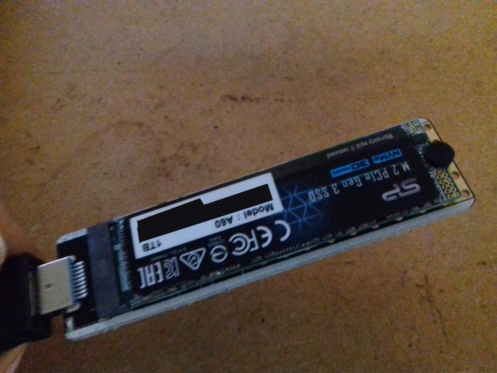 Silicon Power 256GB NVMe M.2 PCIe Gen3x4 2280 SSD (SP256GBP34A60M28) customer photo 2