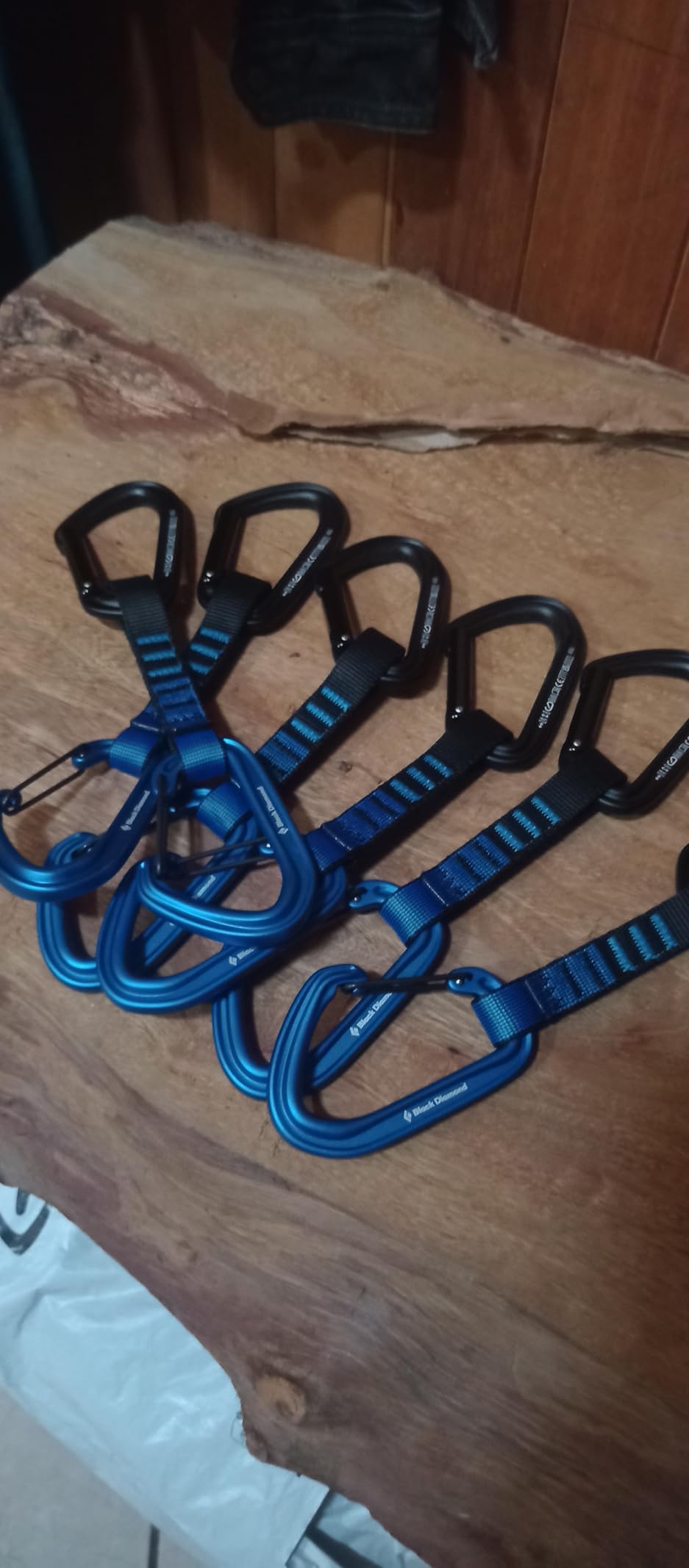 BLACK DIAMOND HotForge Hybrid Quickdraw 6-Pack | Keylock Top & Wiregate Bottom | Durable Dogbone | Sport & Trad Rock Climbing Draw customer photo 2