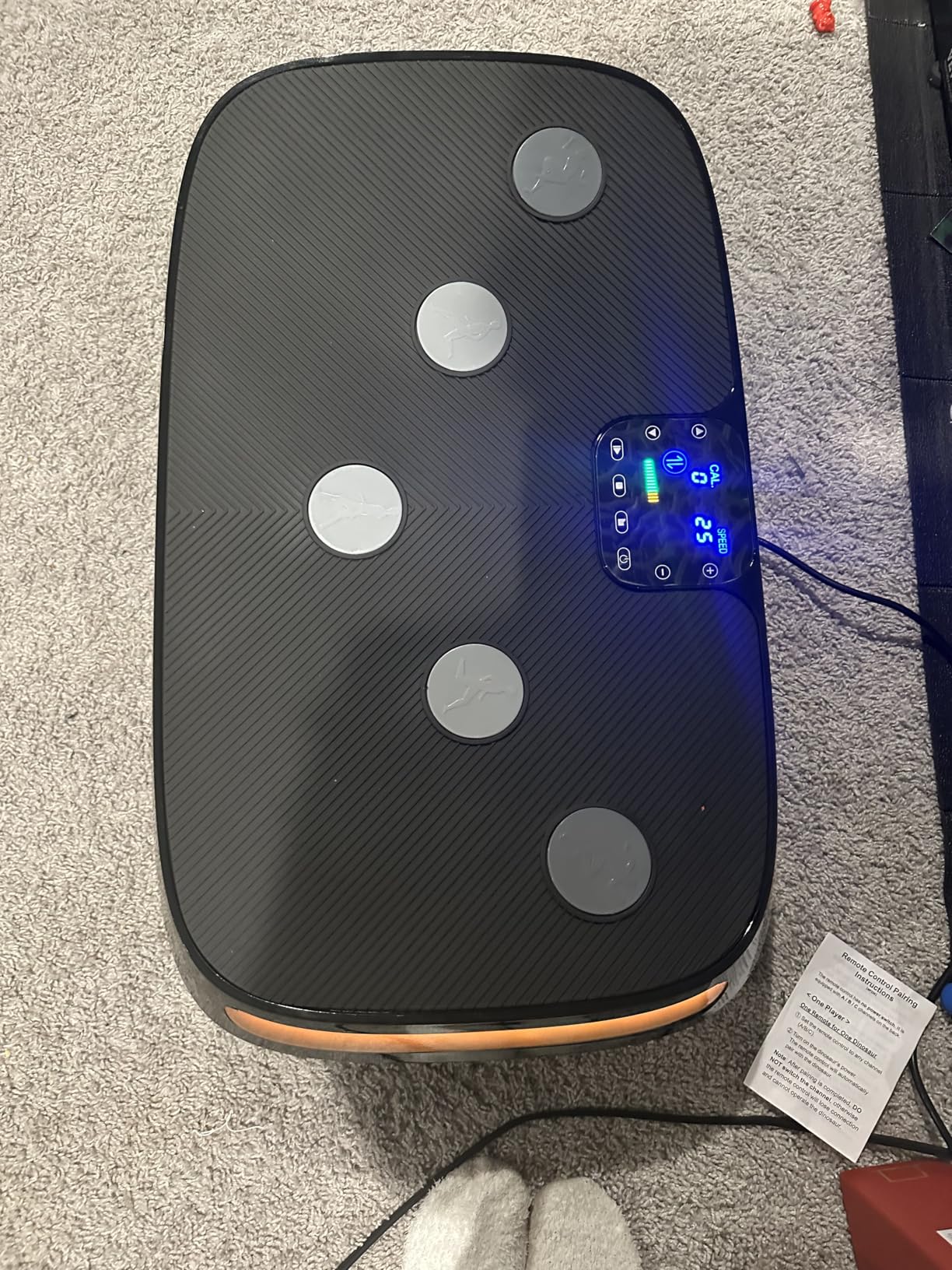 LifePro Rumblex 4D Vibration Plate Exercise Machine with Triple Motor Oscillation, Linear, and Pulsation - Advanced 4D Vibration Technology for Whole Body Fitness, Weight Loss and Recovery at Home customer photo 1