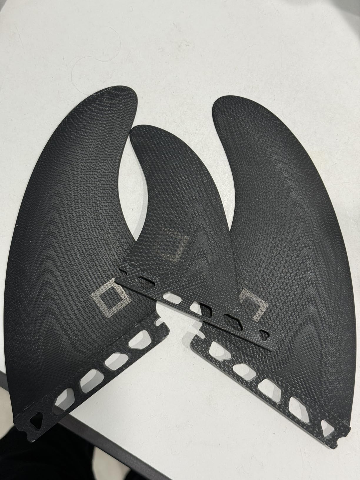 Twin, Thruster or Quad Fin Set - Solid Fiberglass for Lightweight Durability & Top Performance - Compatible with Futures Single Tab Surfboards customer photo 1